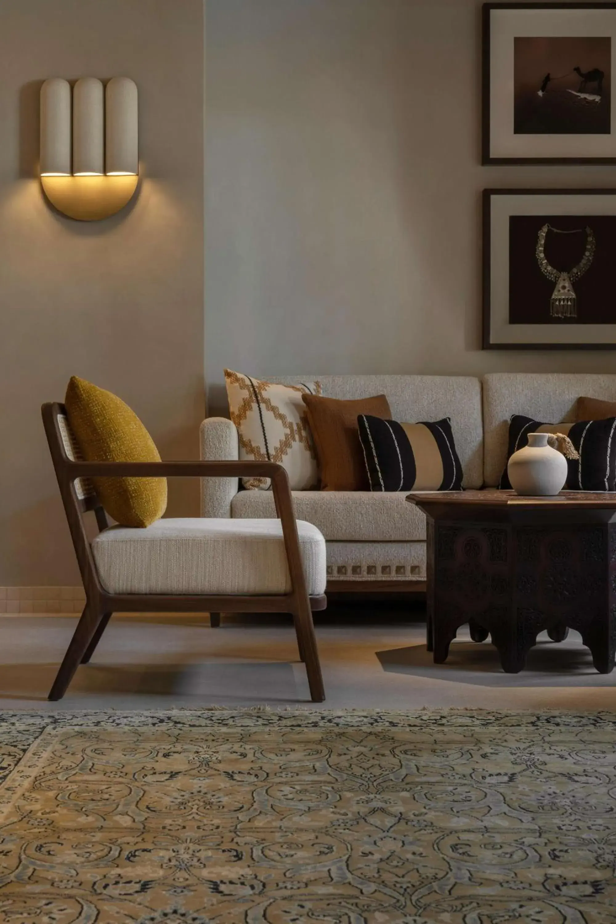 Lobby or reception in Bab Al Shams, A Rare Finds Desert Resort, Dubai Lobby or reception in Bab Al Shams, A Rare Finds Desert Resort, Dubai