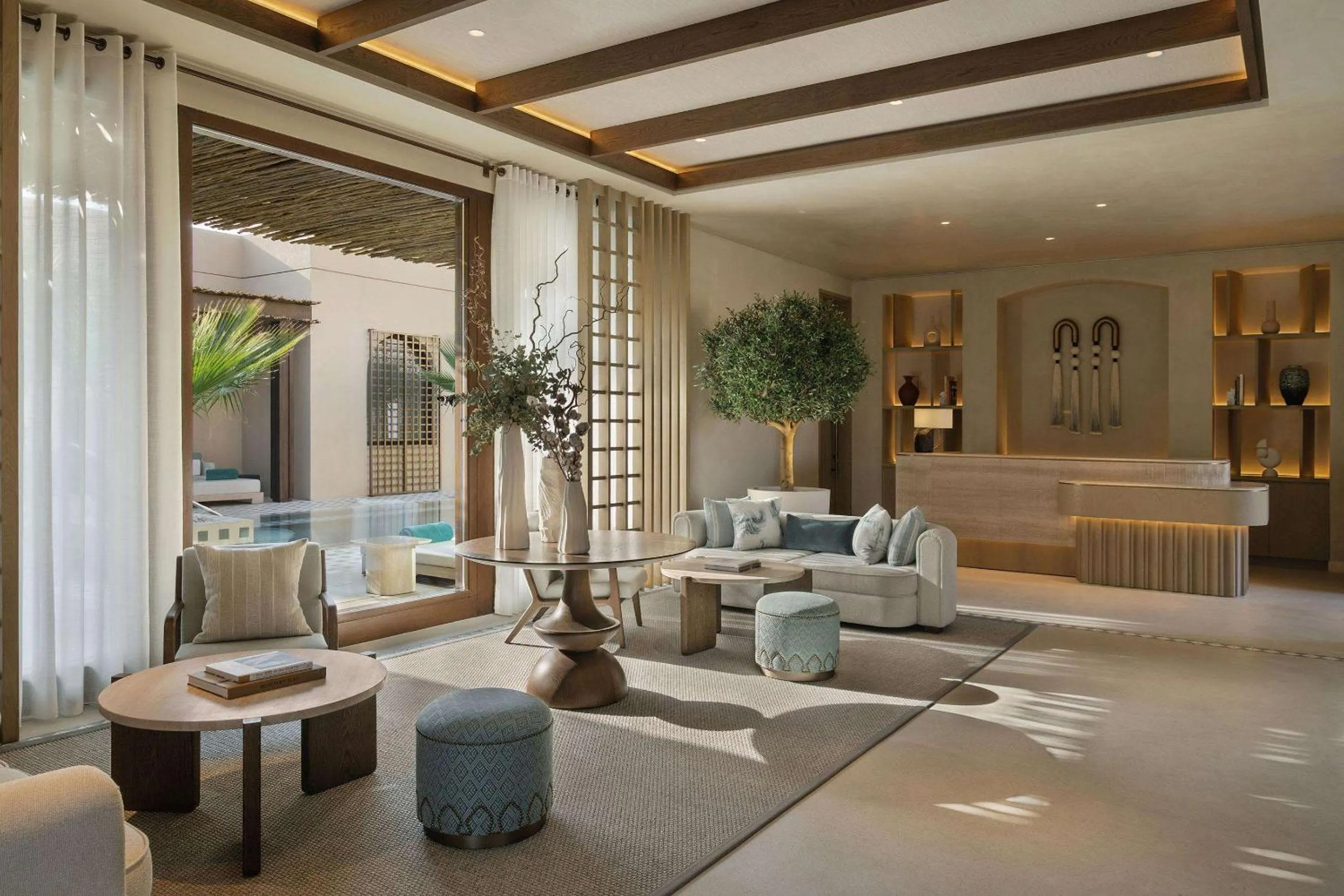 Lobby or reception in Bab Al Shams, A Rare Finds Desert Resort, Dubai