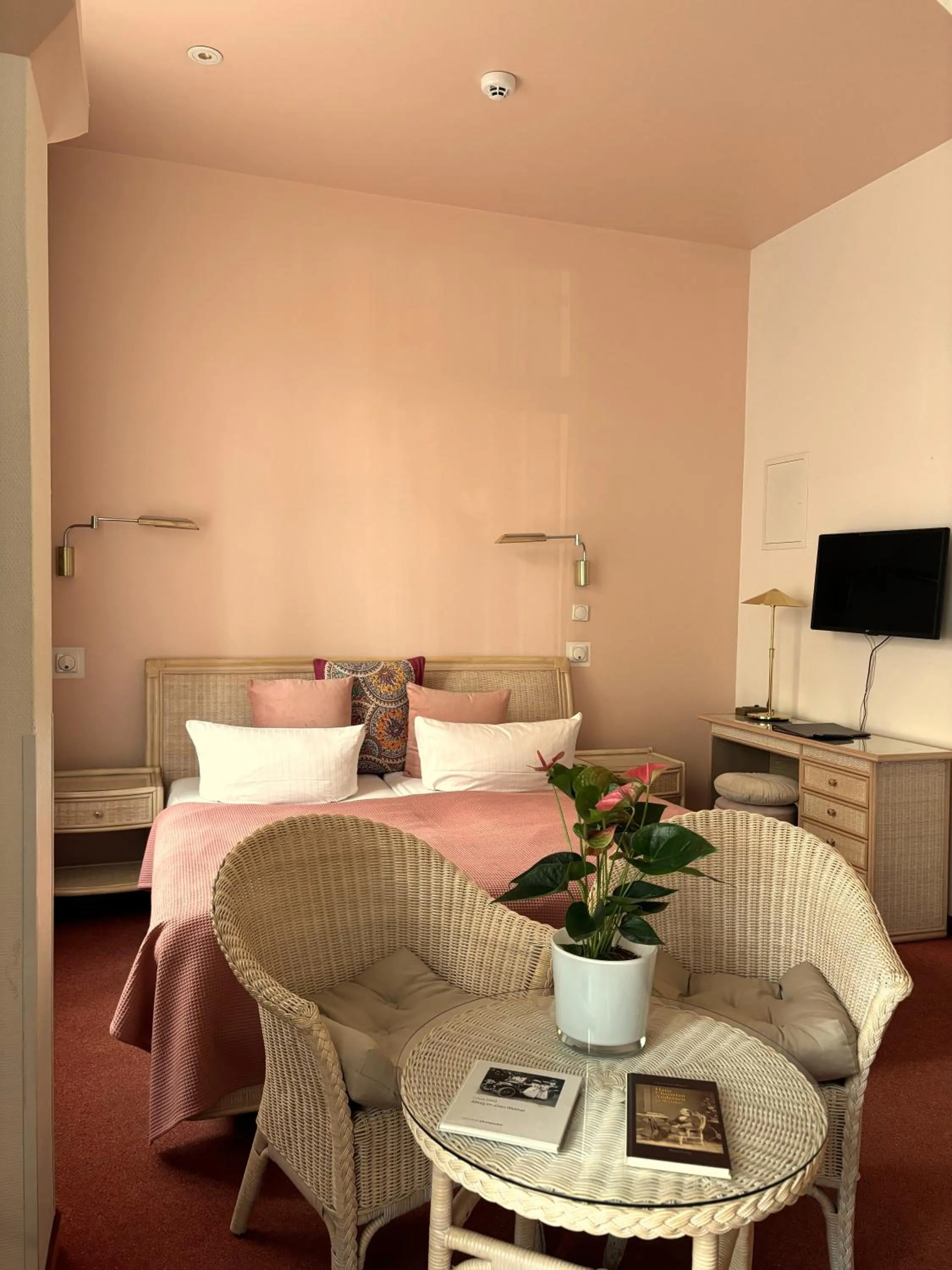 Bed in Hotel Villa Hentzel