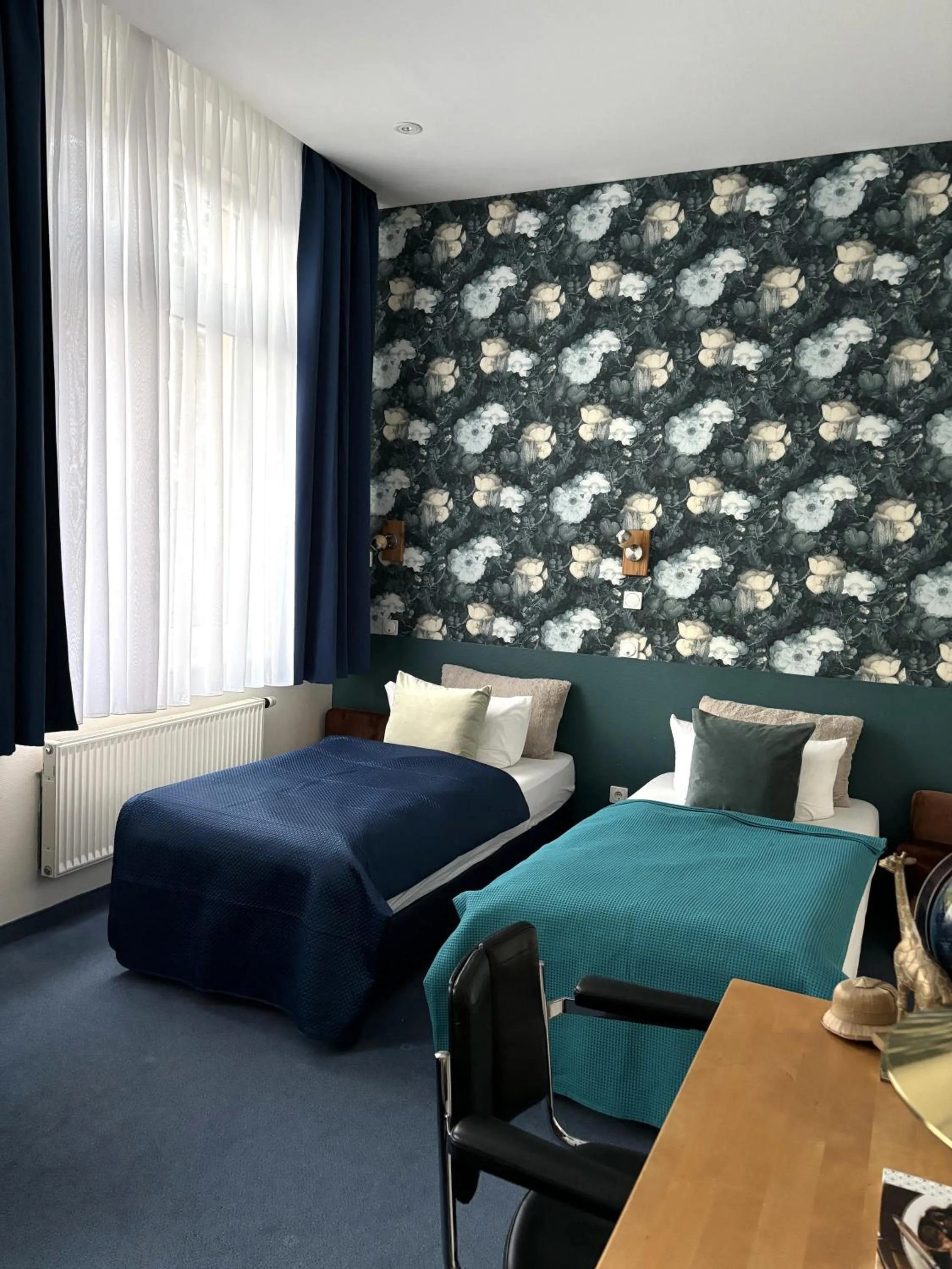 Bed in Hotel Villa Hentzel