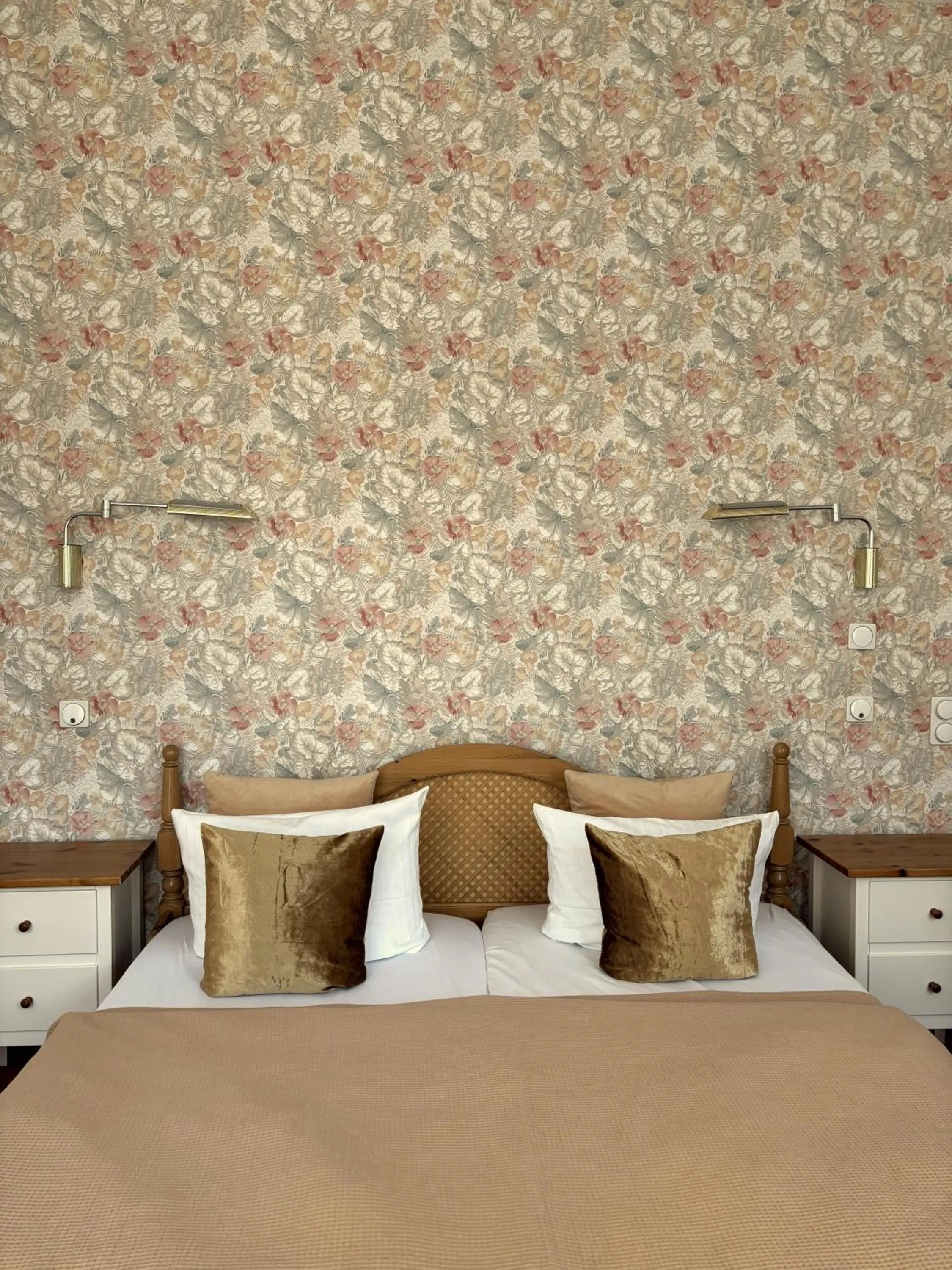 Bed in Hotel Villa Hentzel