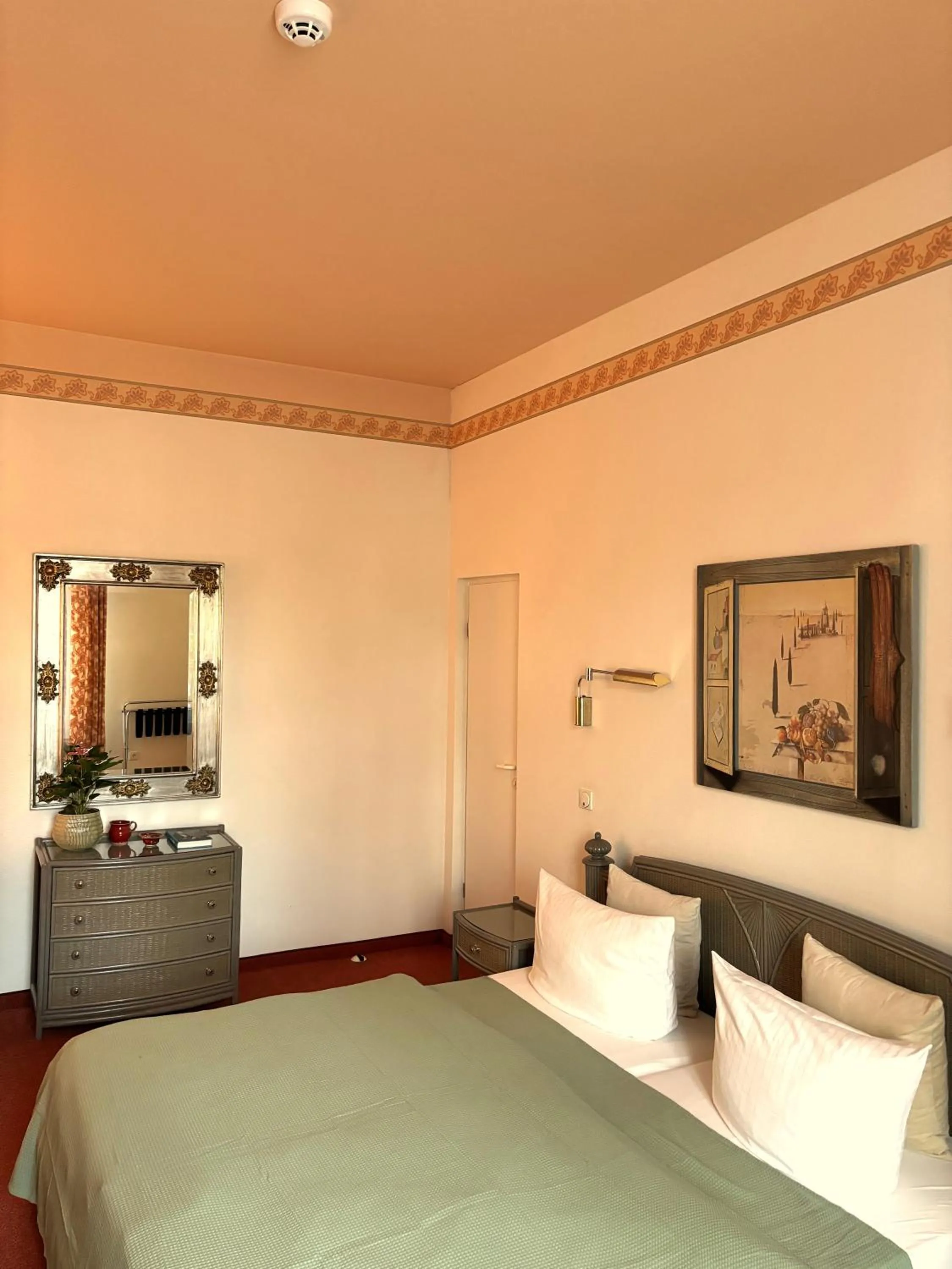 Bed in Hotel Villa Hentzel