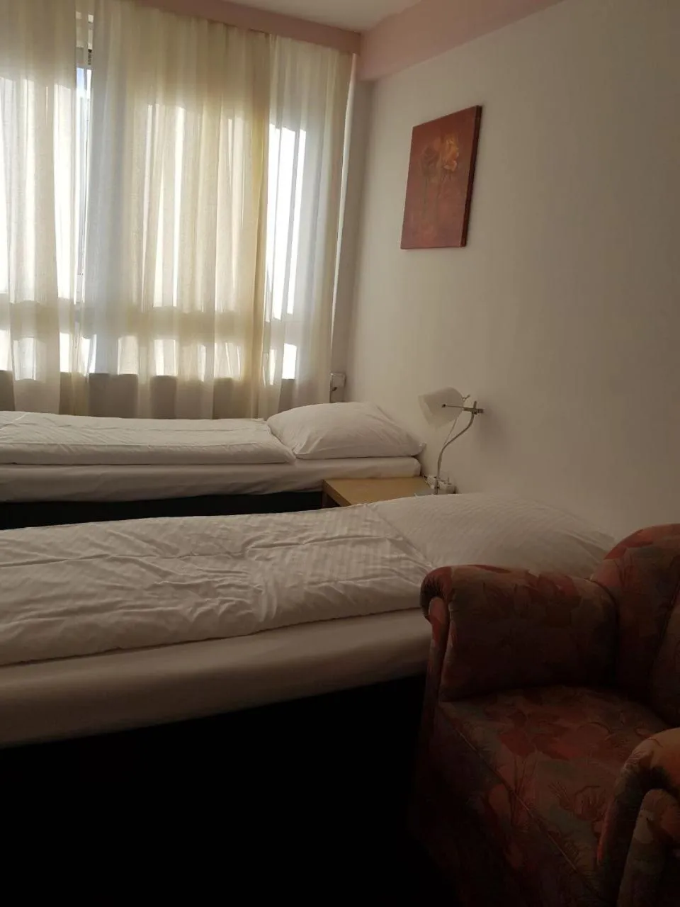 Bed in Hotel Wandsbek Hamburg