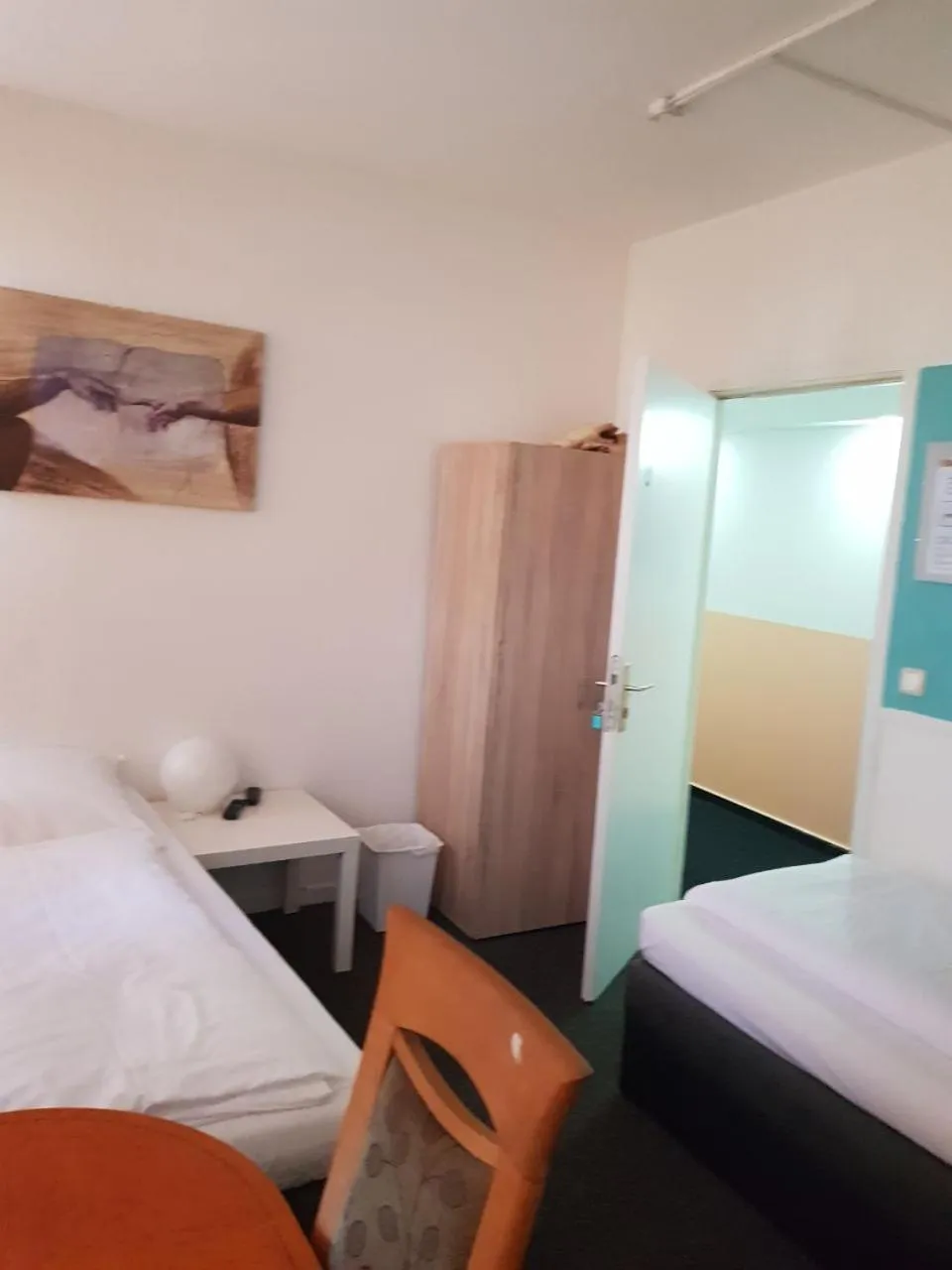 Bed in Hotel Wandsbek Hamburg