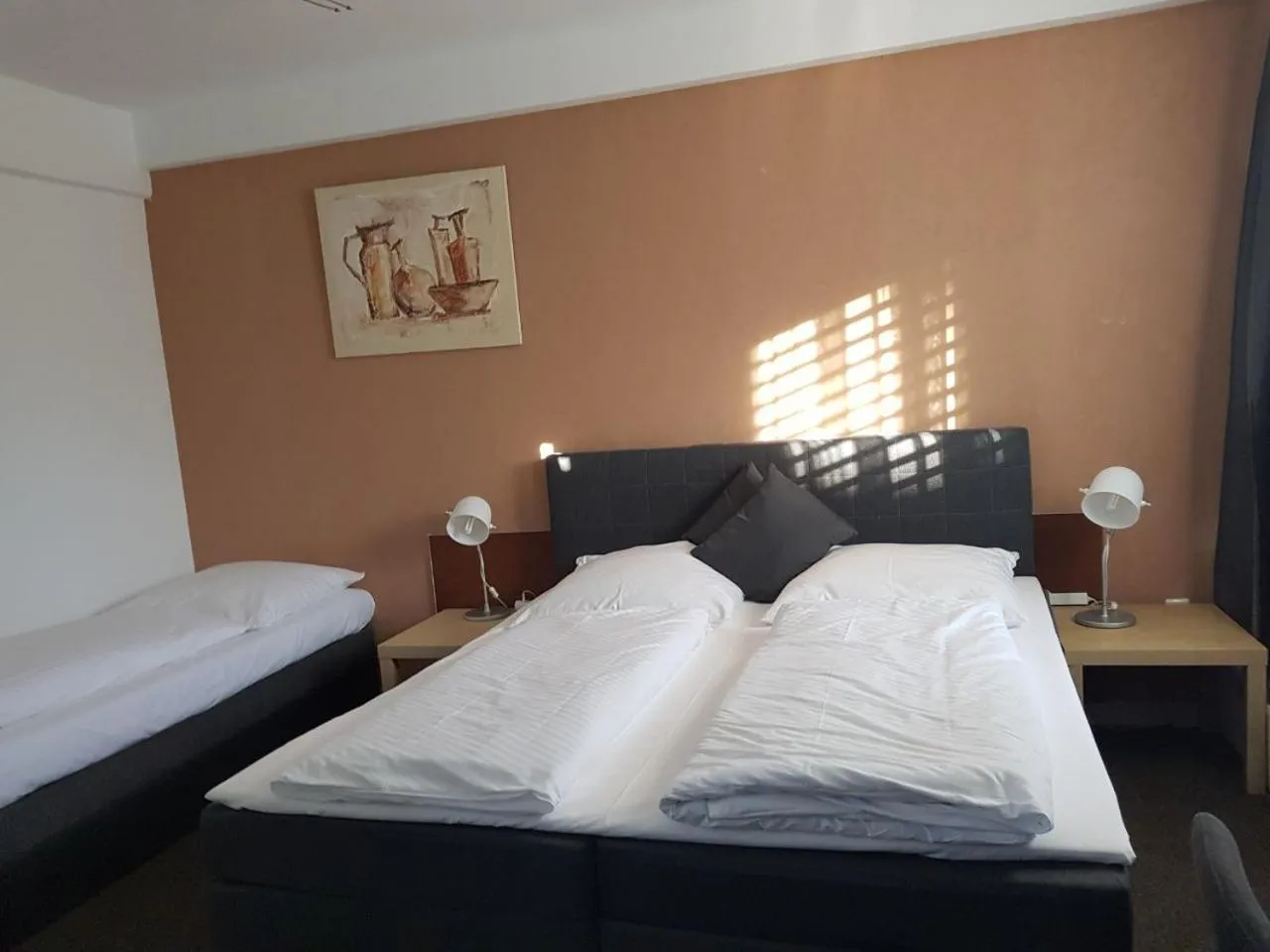 Bed in Hotel Wandsbek Hamburg