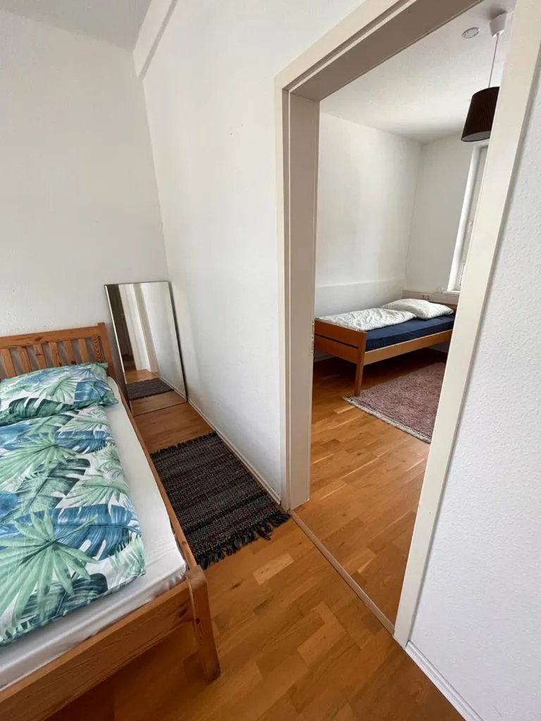 Bed in Hotel Wandsbek Hamburg