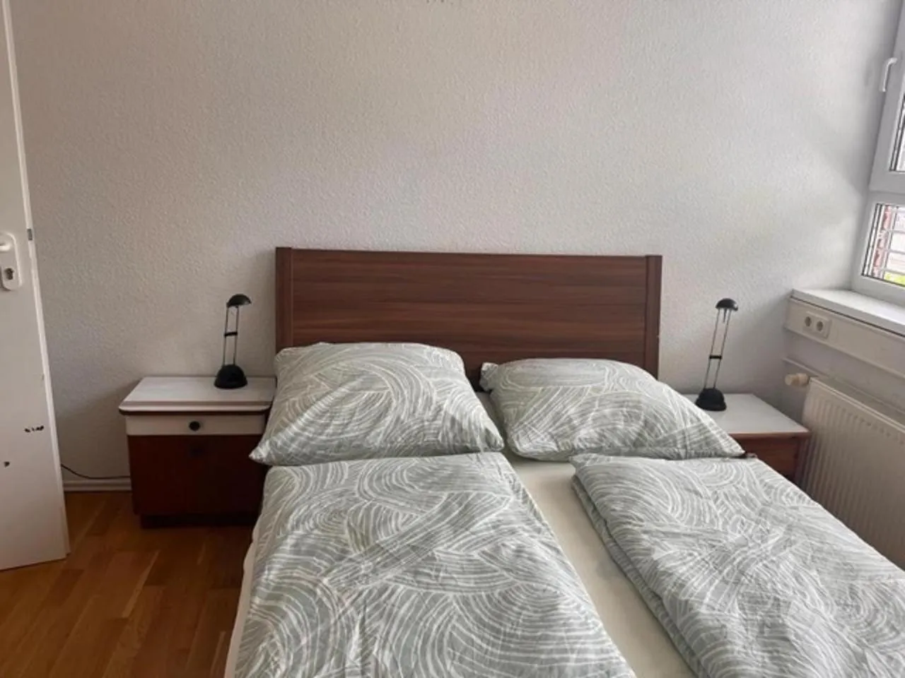 Bed in Hotel Wandsbek Hamburg