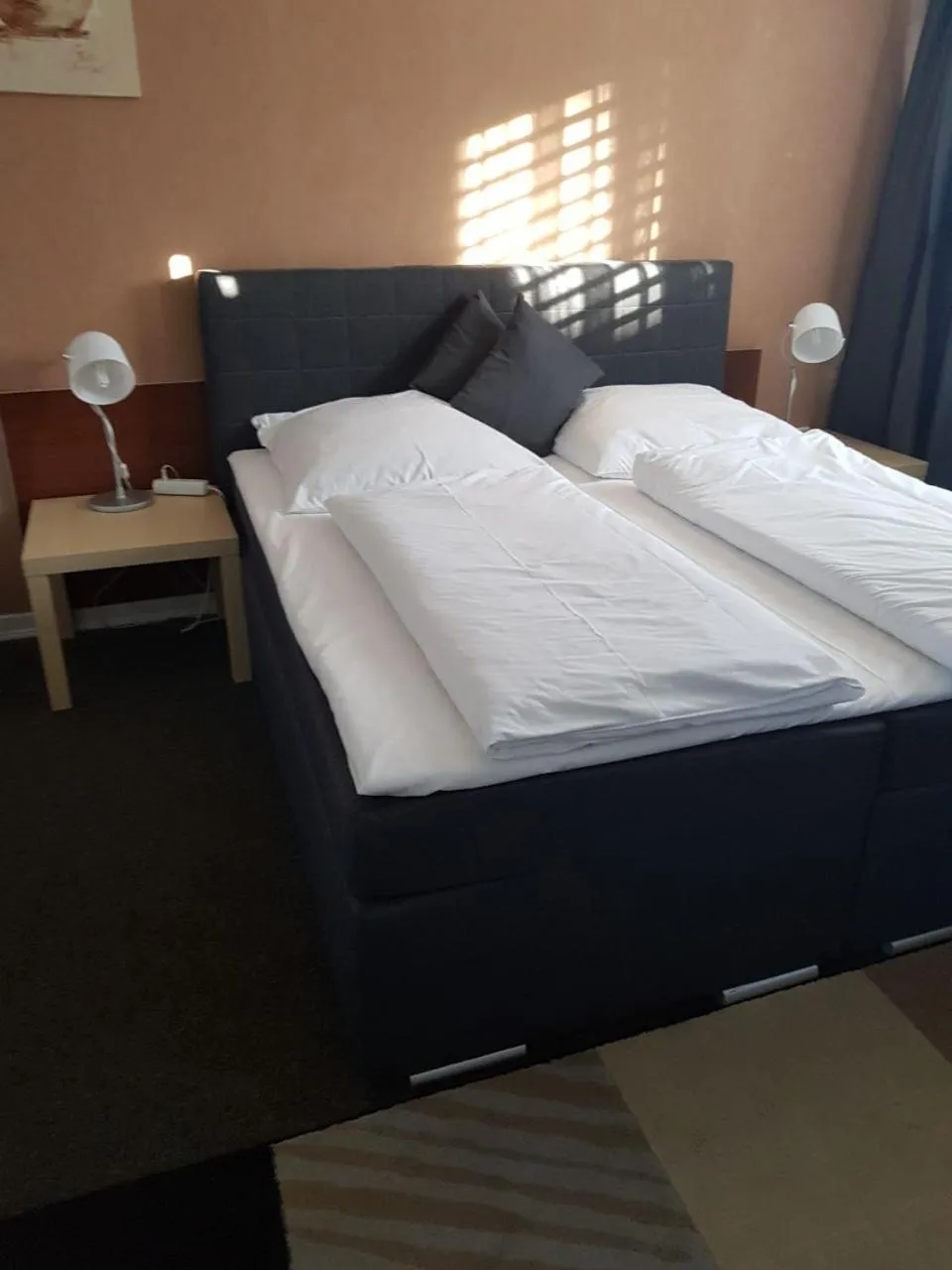 Bed in Hotel Wandsbek Hamburg