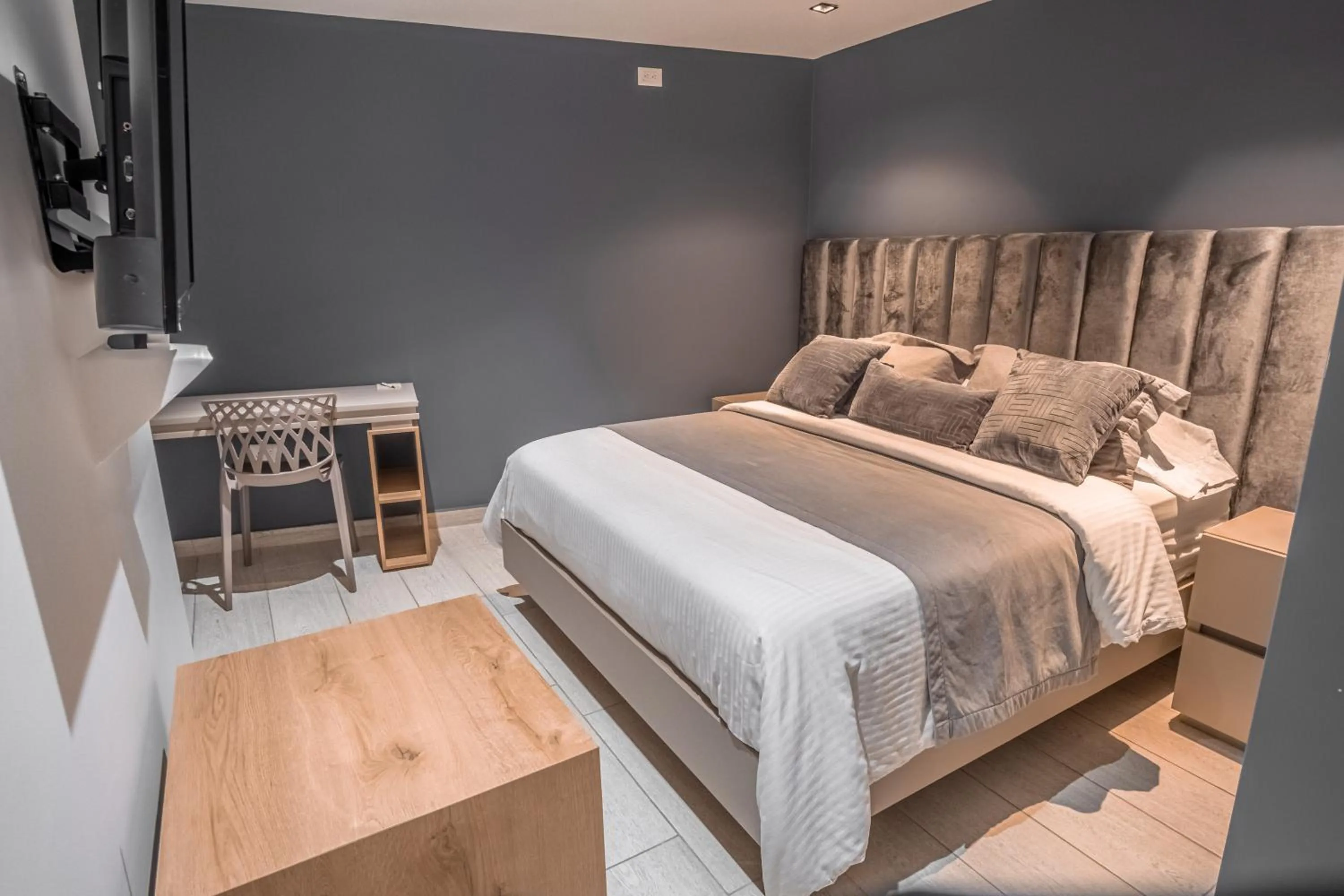 Bed in Hotel Plaza Doce