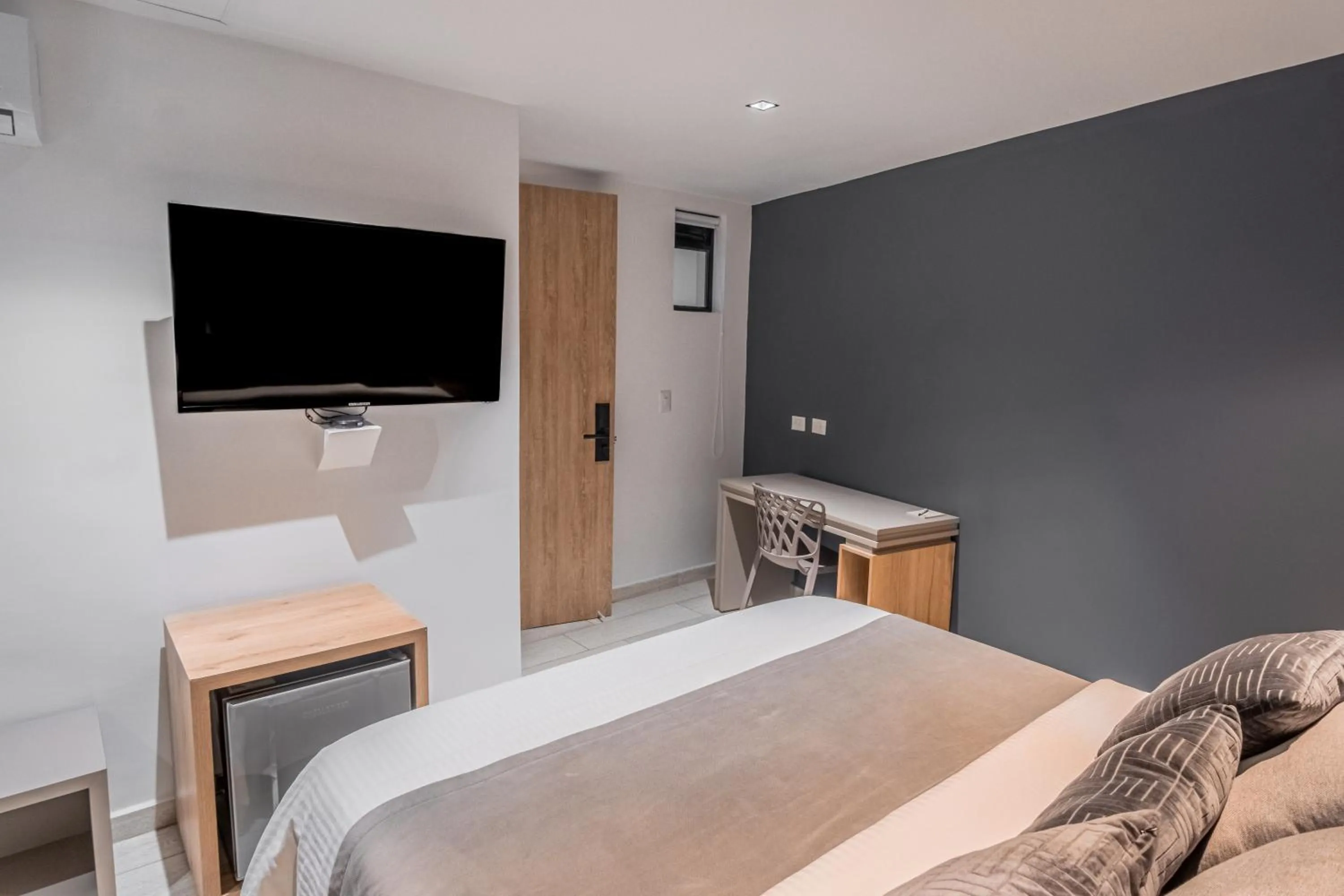 Bed in Hotel Plaza Doce