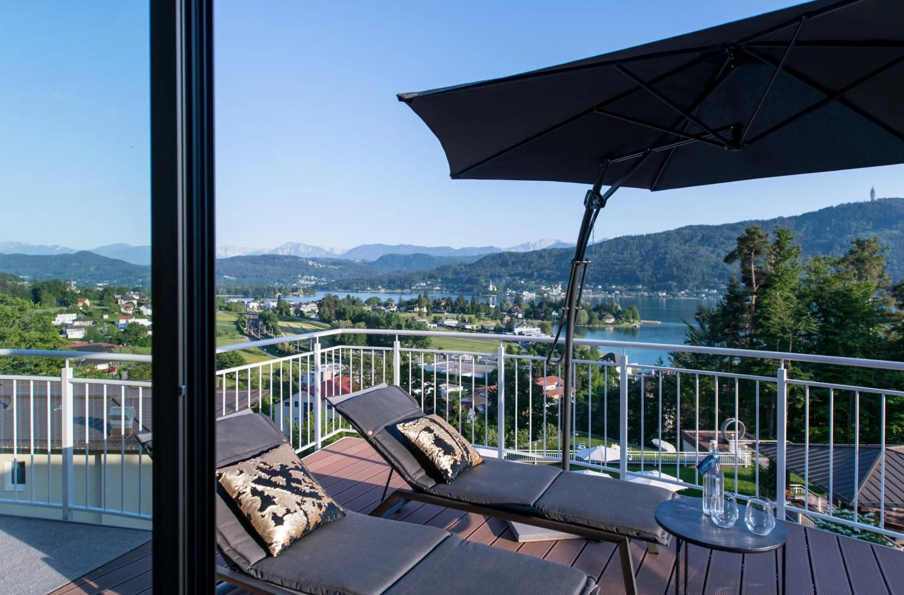 View (from property/room) in das Balance - Spa & Golf Hotel am Wörthersee