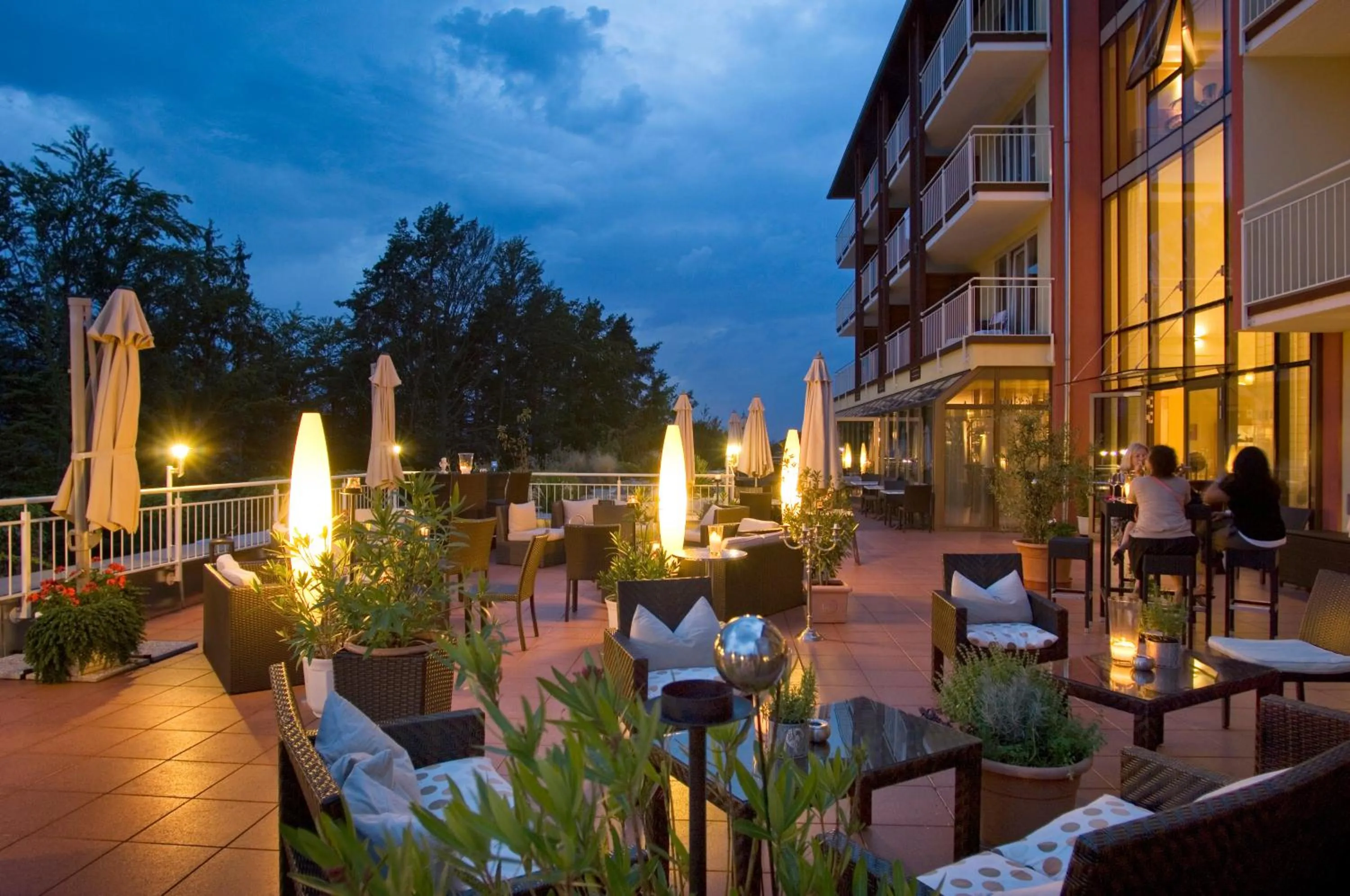 Patio in das Balance - Spa & Golf Hotel am Wörthersee