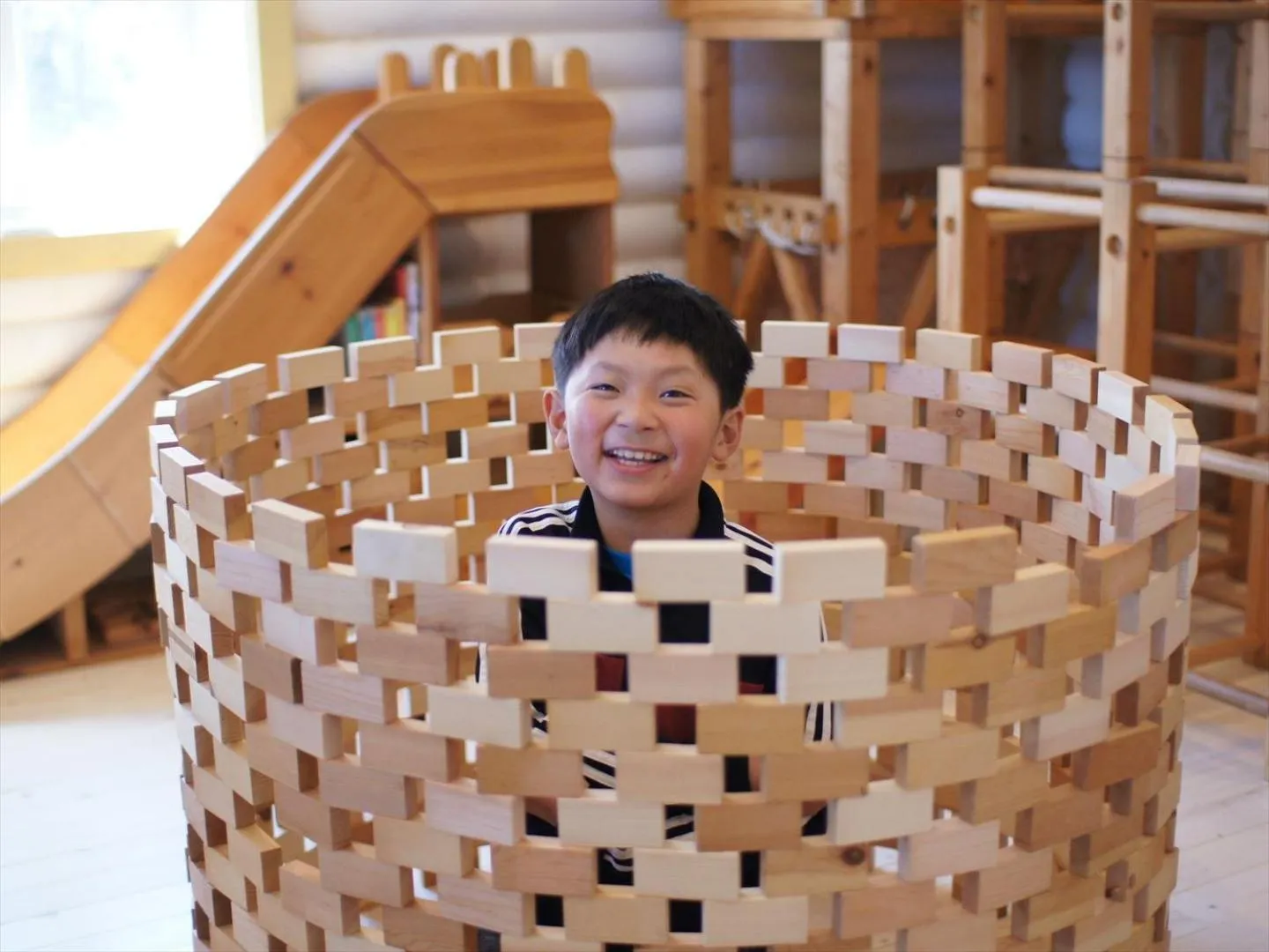 children in Minanonno Play Village