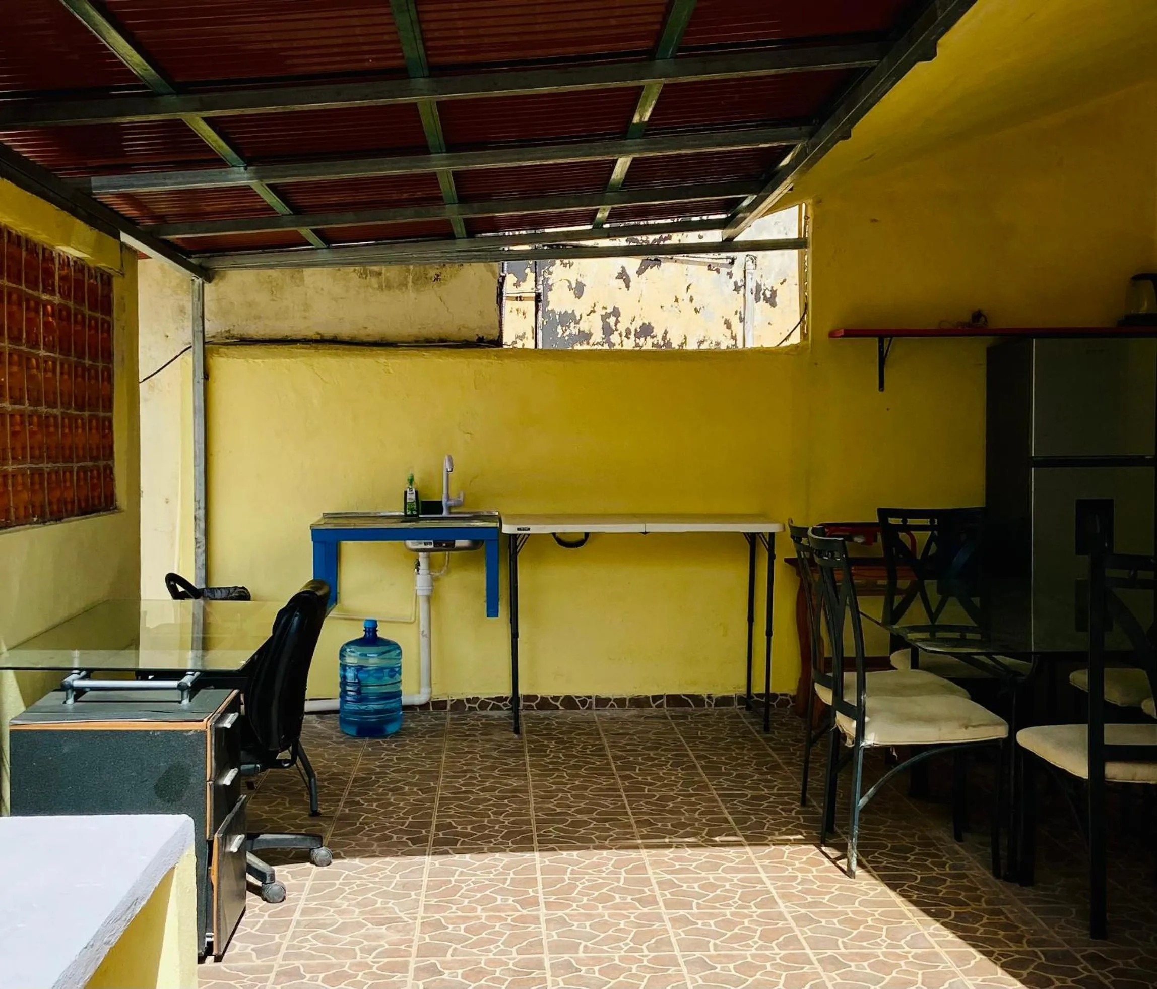 Dining area in Casa Kini en Cancún
