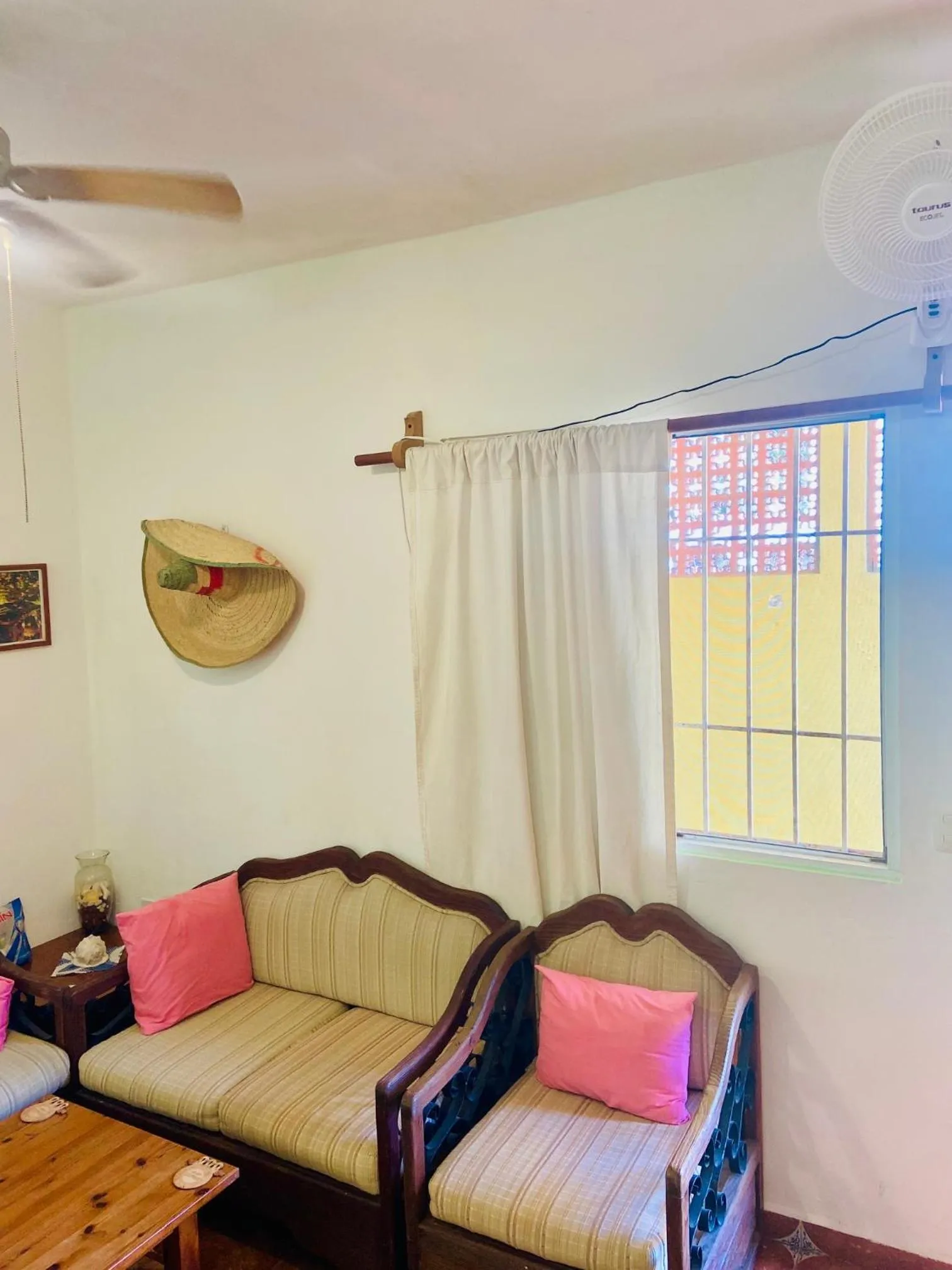 Living room in Casa Kini en Cancún