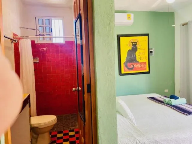 Bathroom in Casa Kini en Cancún