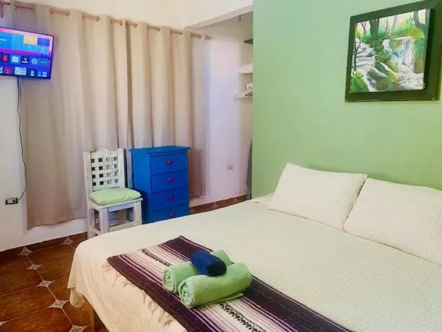 Bed in Casa Kini en Cancún