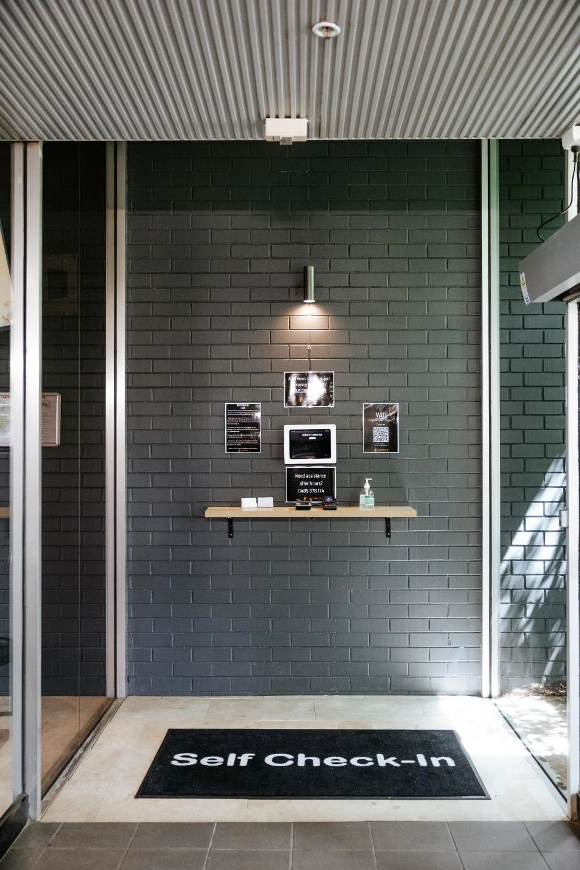 Lobby or reception in Canberra Accommodation Centre