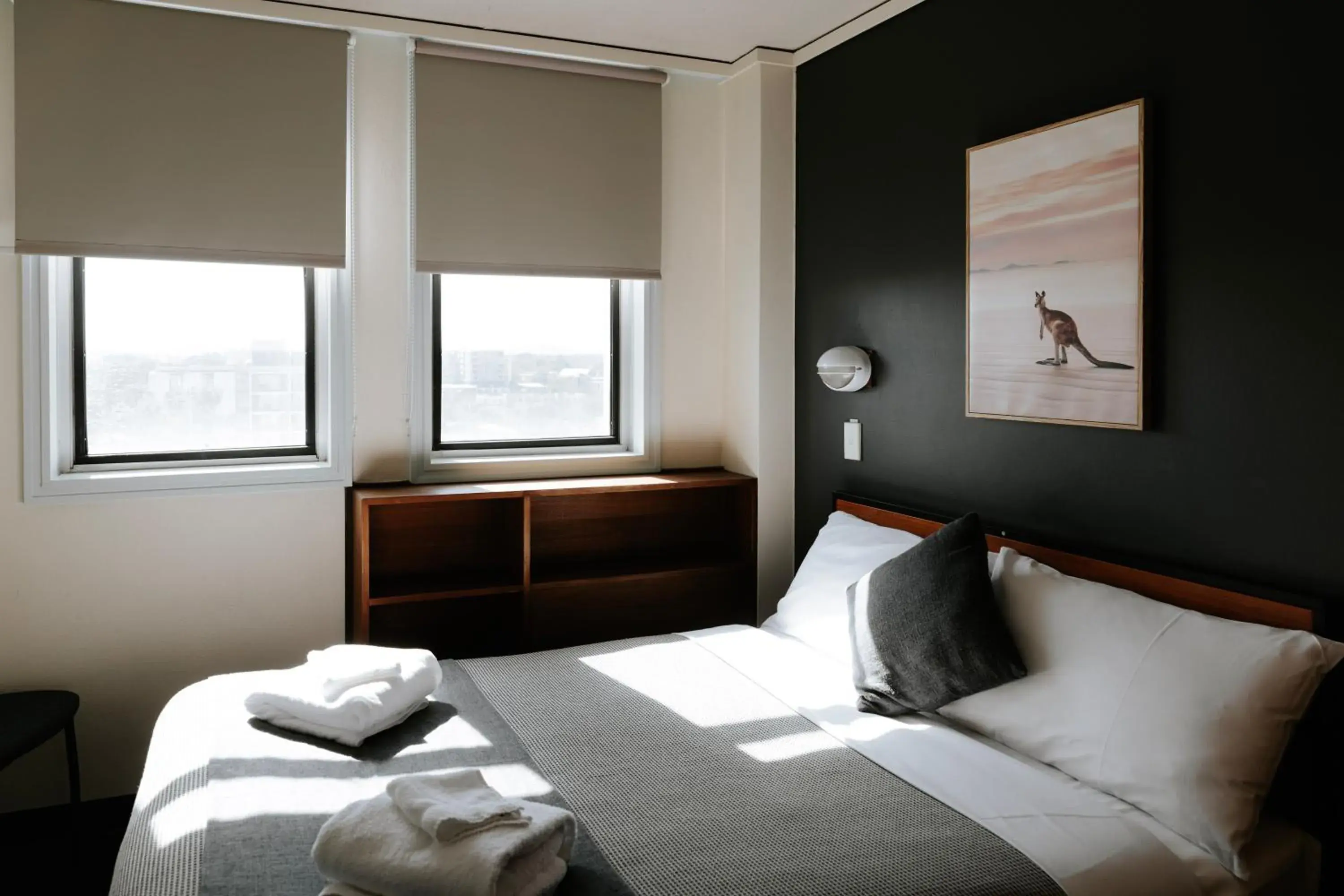 Standard Family (Twin) Room with Shared Bathroom in Canberra Accommodation Centre Standard Family (Twin) Room with Shared Bathroom in Canberra Accommodation Centre