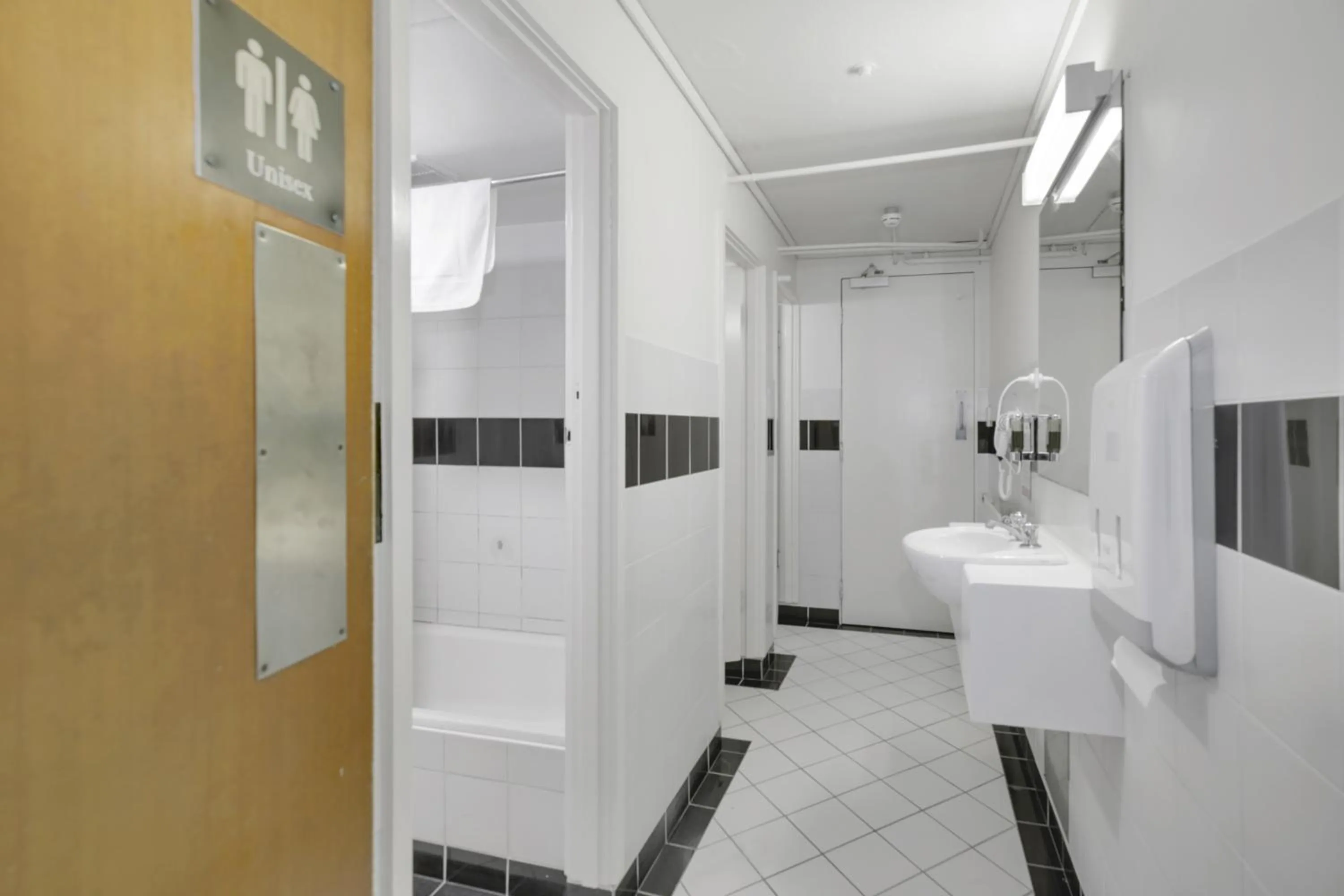 Shower in Canberra Accommodation Centre