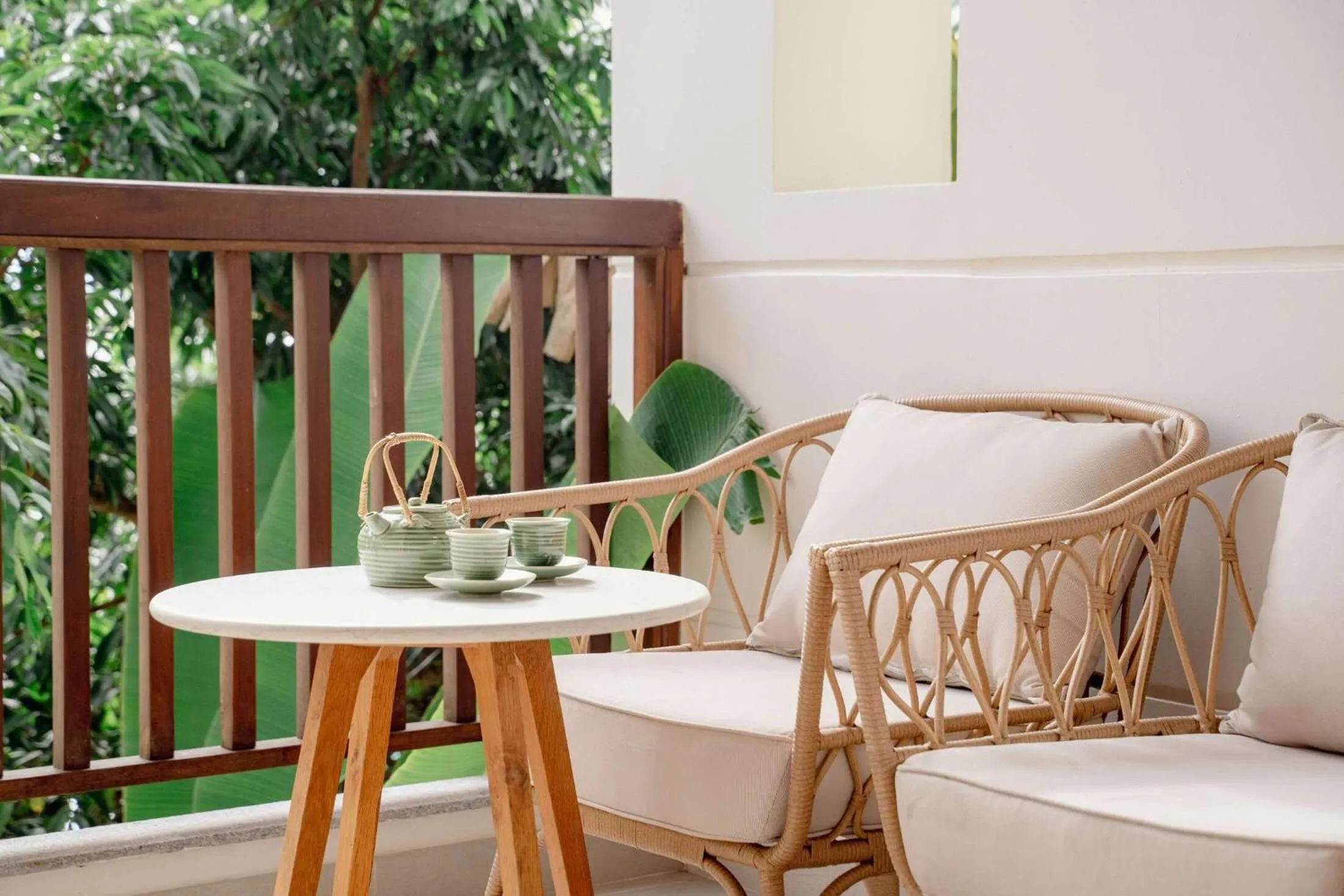 Balcony/Terrace in Pax Ana Doc Let Resort & Spa