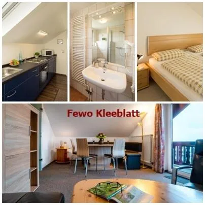 Bed in Garni Hotel & Ferienwohnungen Seeschlößchen