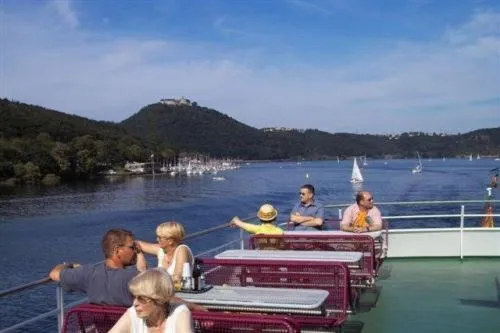 Patio in Garni Hotel & Ferienwohnungen Seeschlößchen