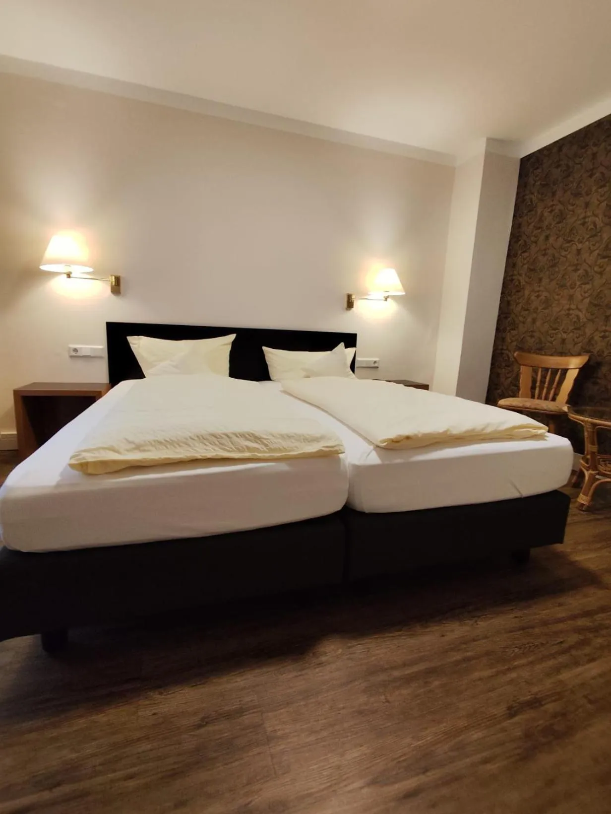 Bed in Garni Hotel & Ferienwohnungen Seeschlößchen