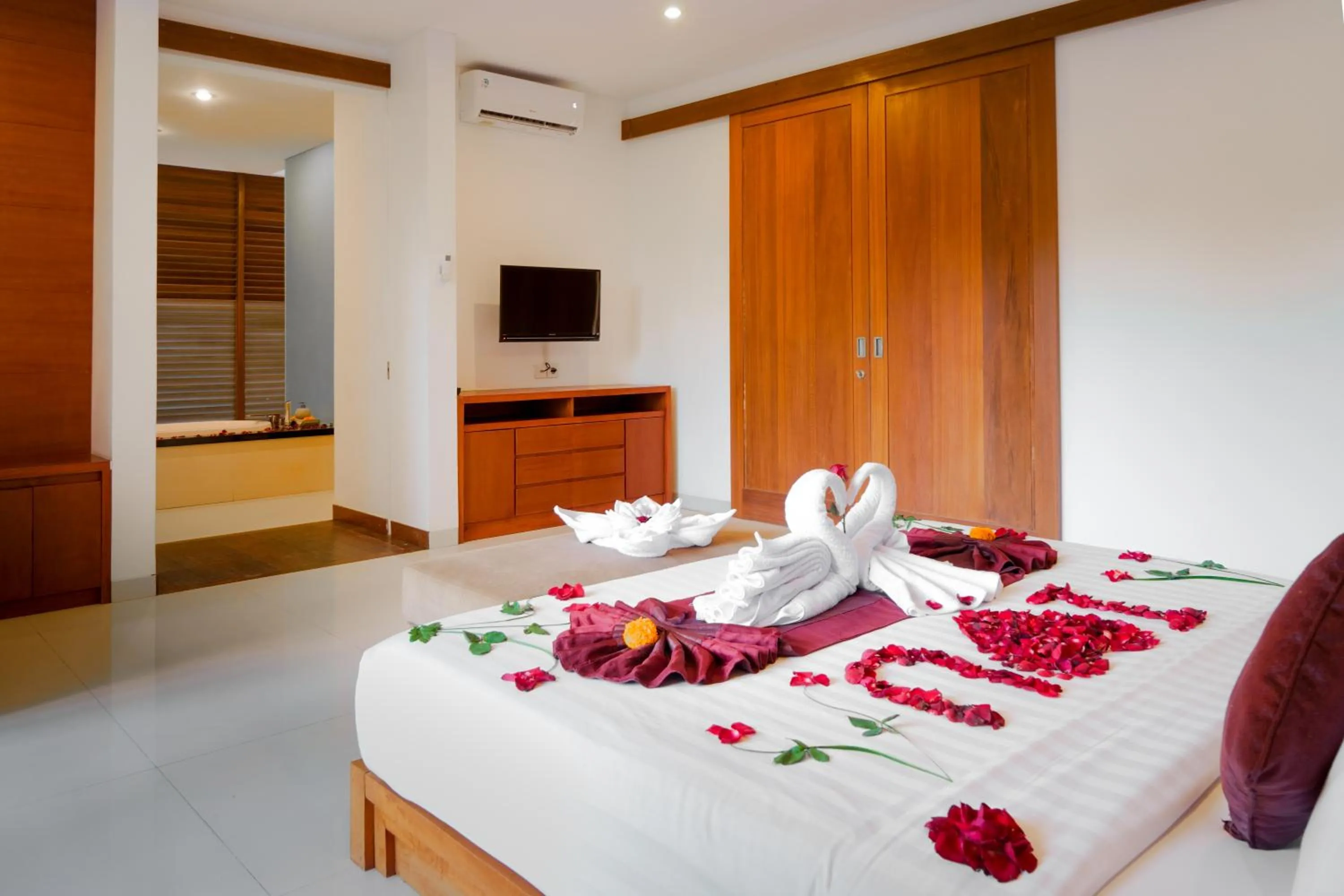 Pool view in Bale Gede Luxury Villas