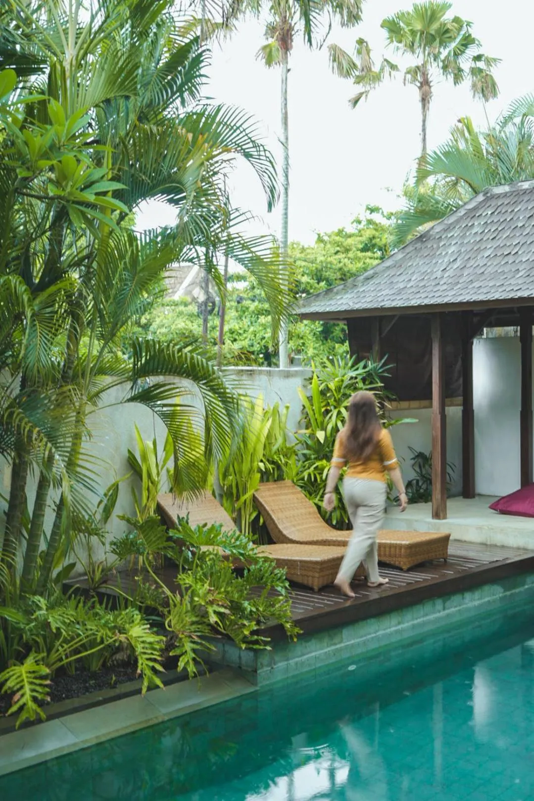 Pool view in Bale Gede Luxury Villas