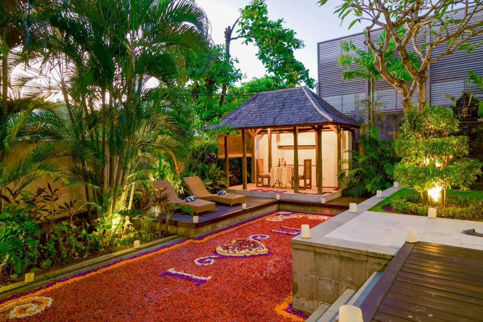Natural landscape in Bale Gede Luxury Villas