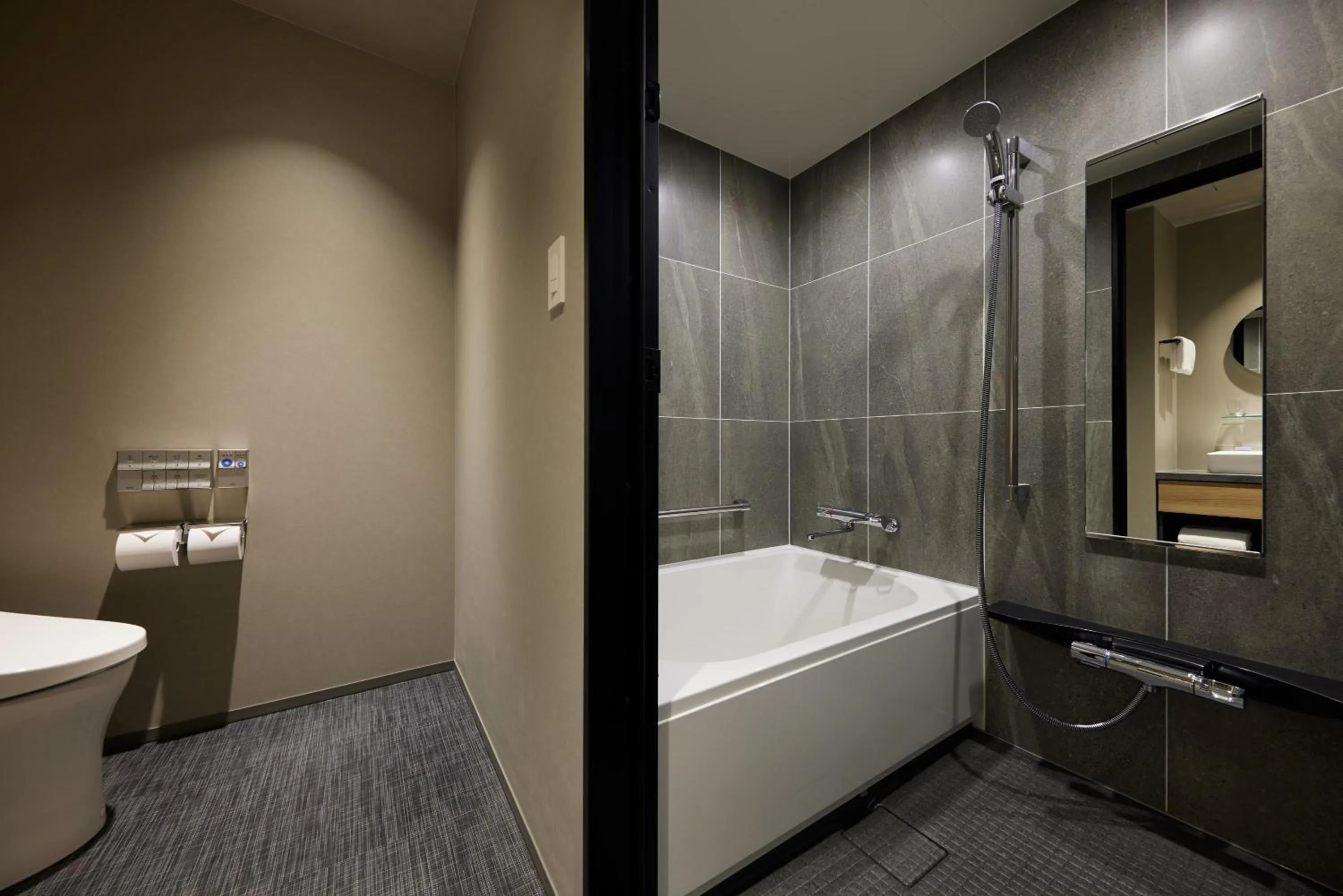 Bathroom in Oakwood Hotel Oike Kyoto