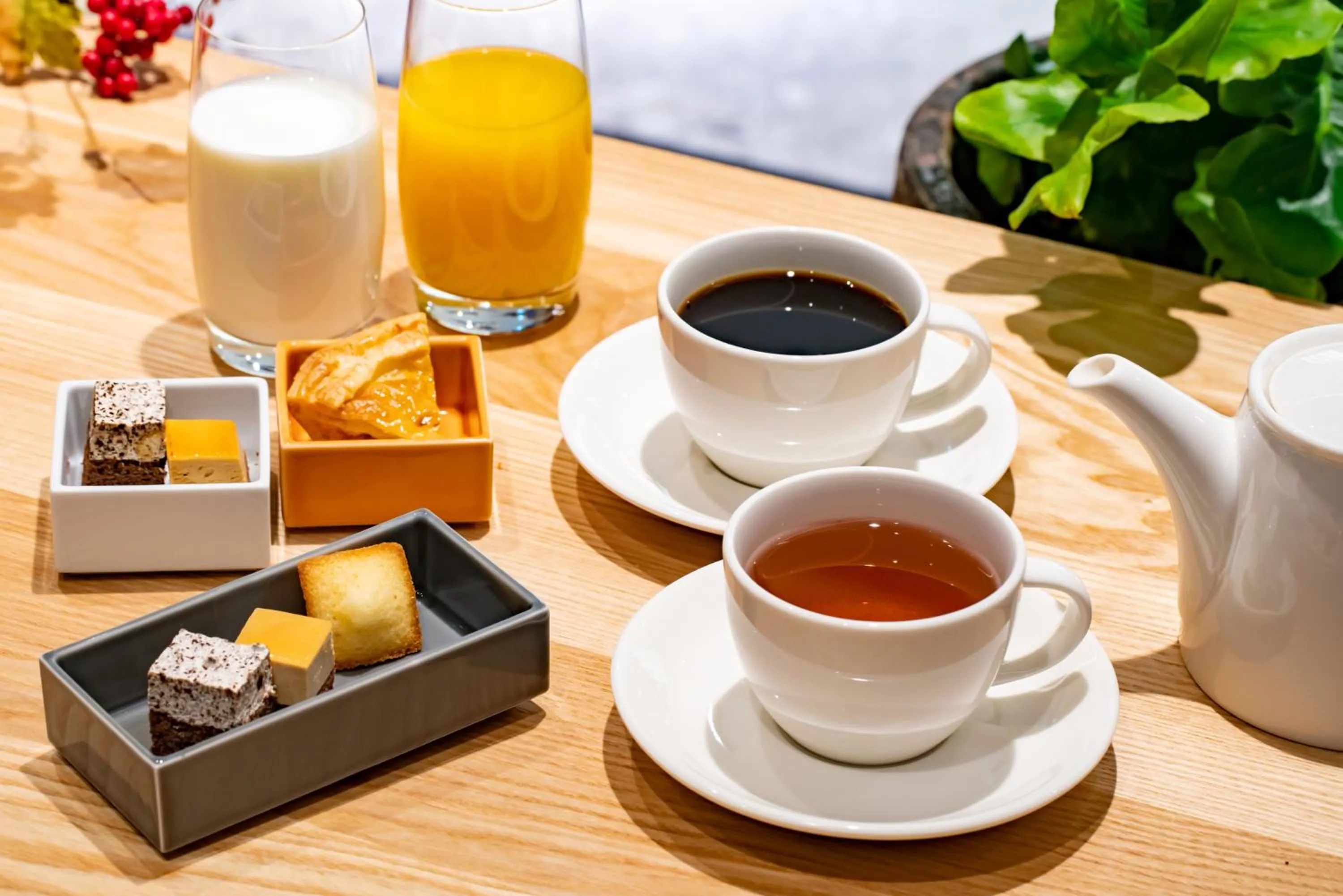 Food and drinks in Oakwood Hotel Oike Kyoto