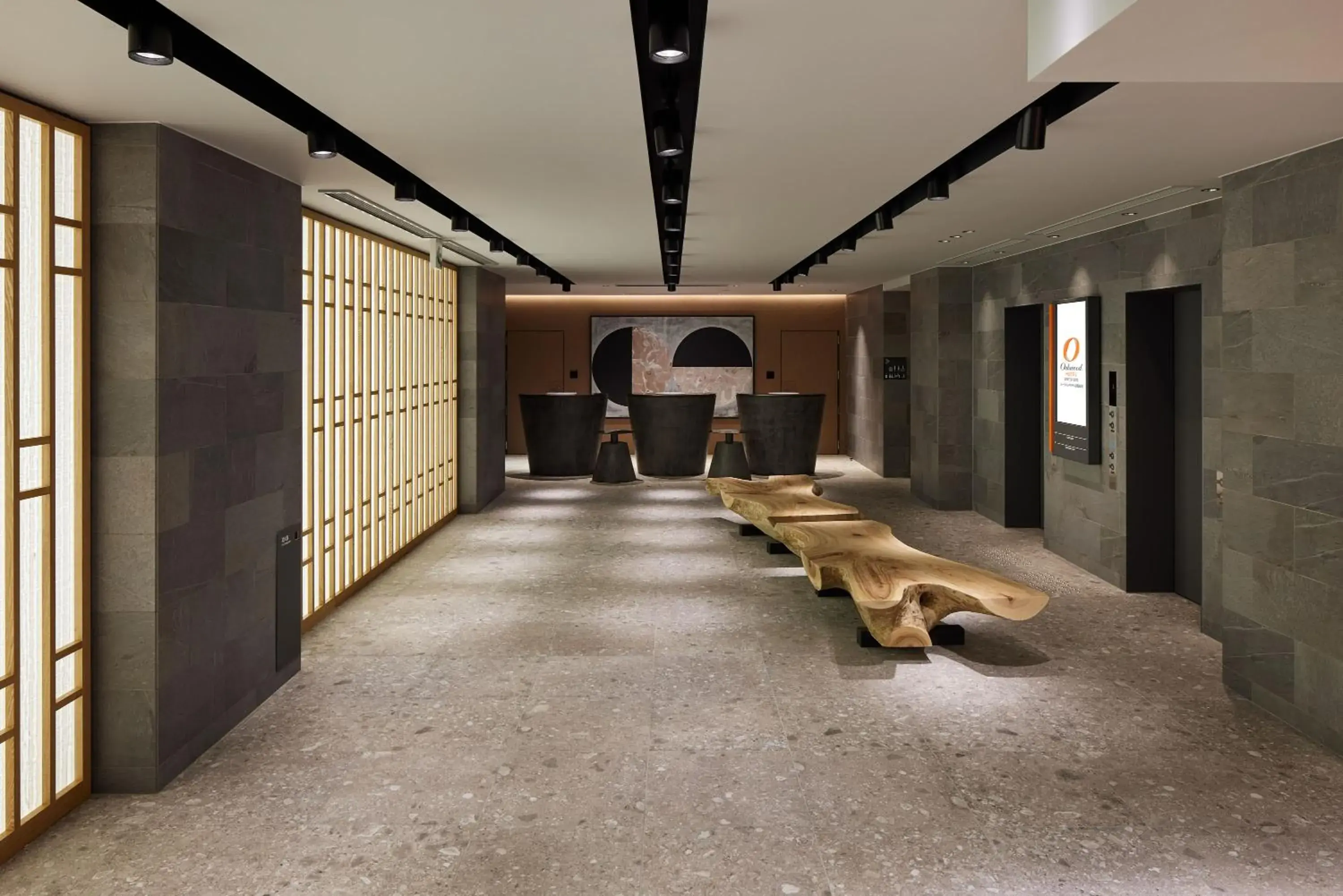 Lobby or reception in Oakwood Hotel Oike Kyoto Lobby or reception in Oakwood Hotel Oike Kyoto