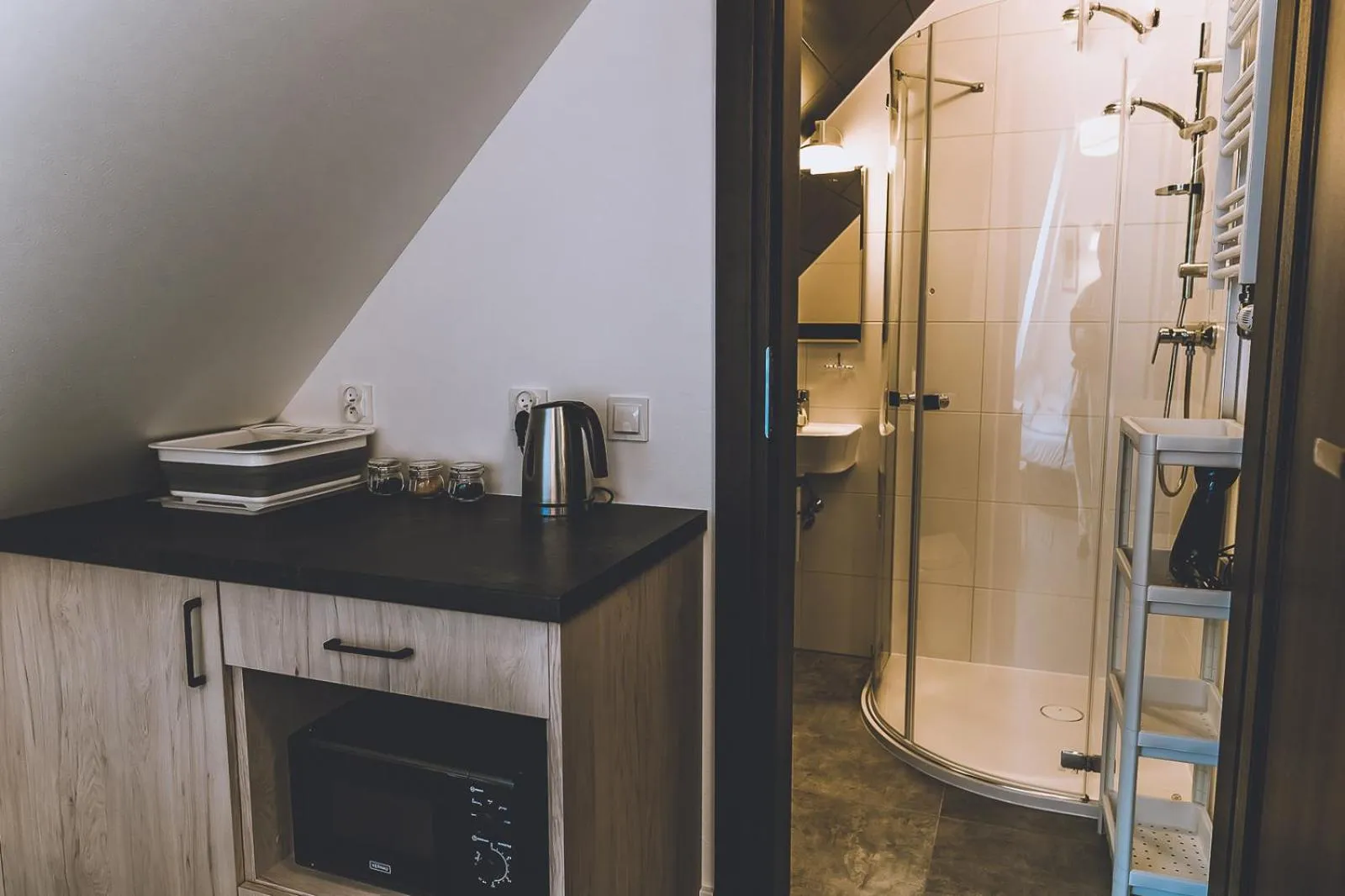 Shower in Owca z widokiem