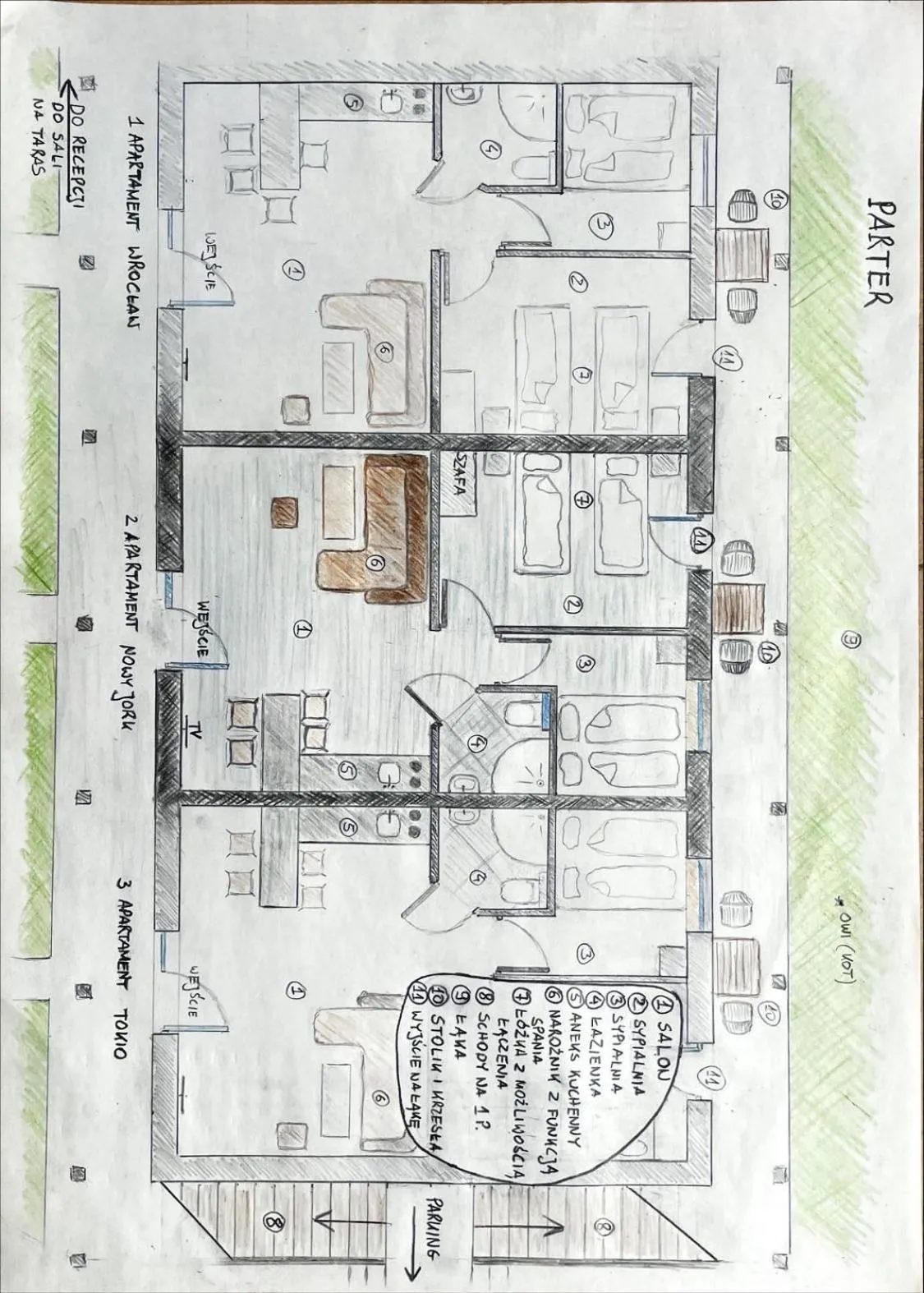 Property building in Owca z widokiem