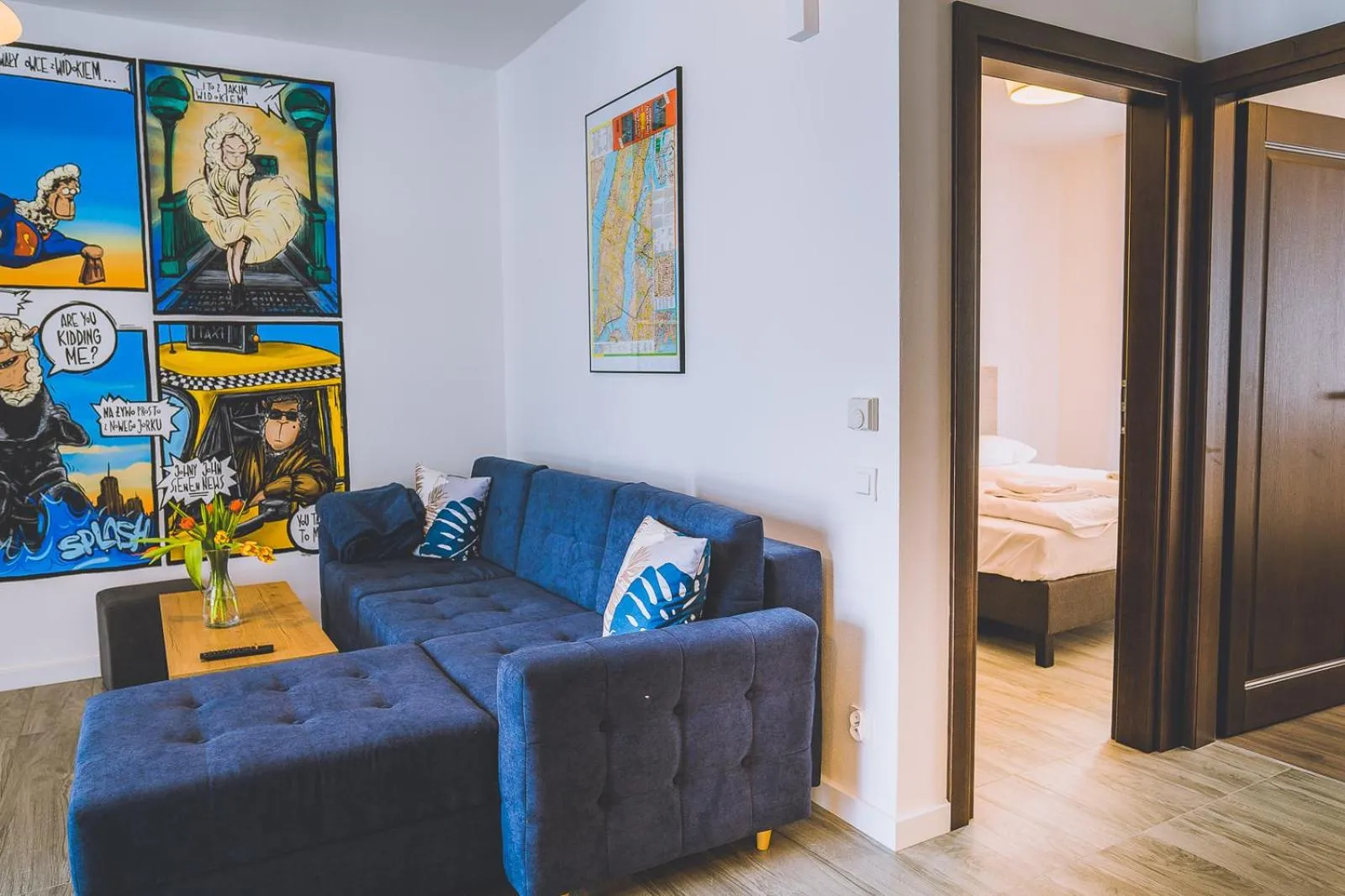 Living room in Owca z widokiem