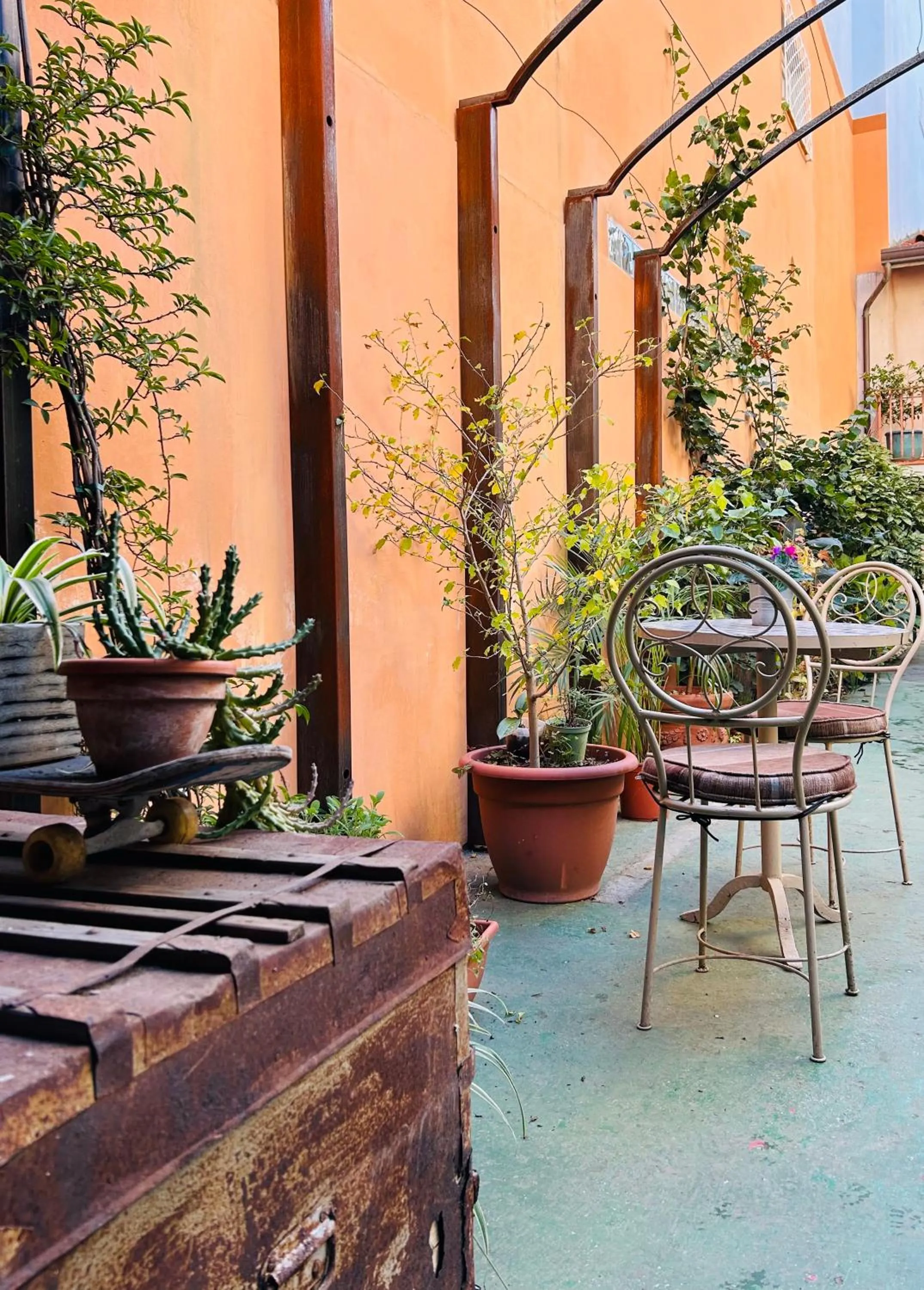 Patio in Art Hotel Pietrasanta