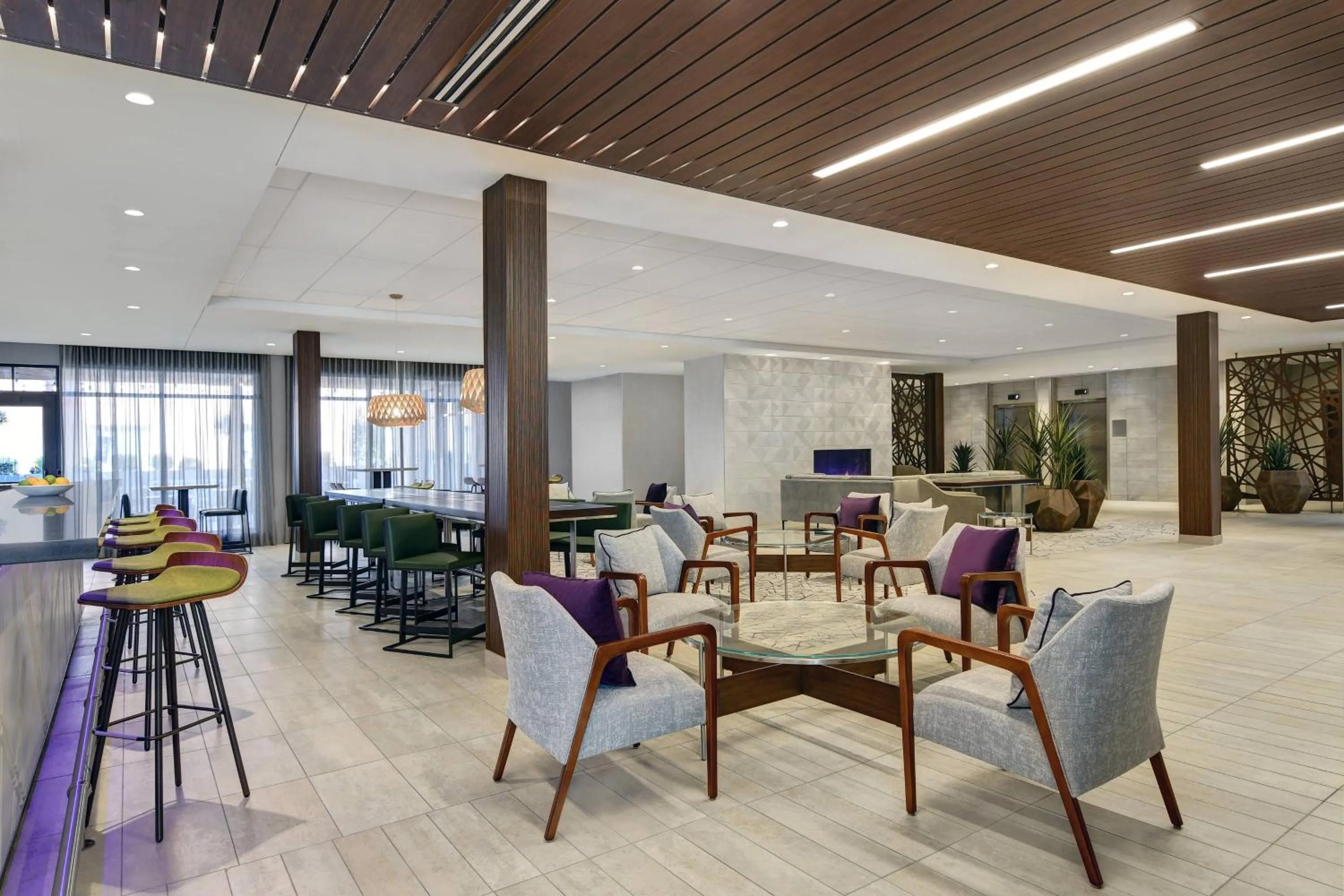 Lobby or reception in Courtyard by Marriott Manhattan Aggieville