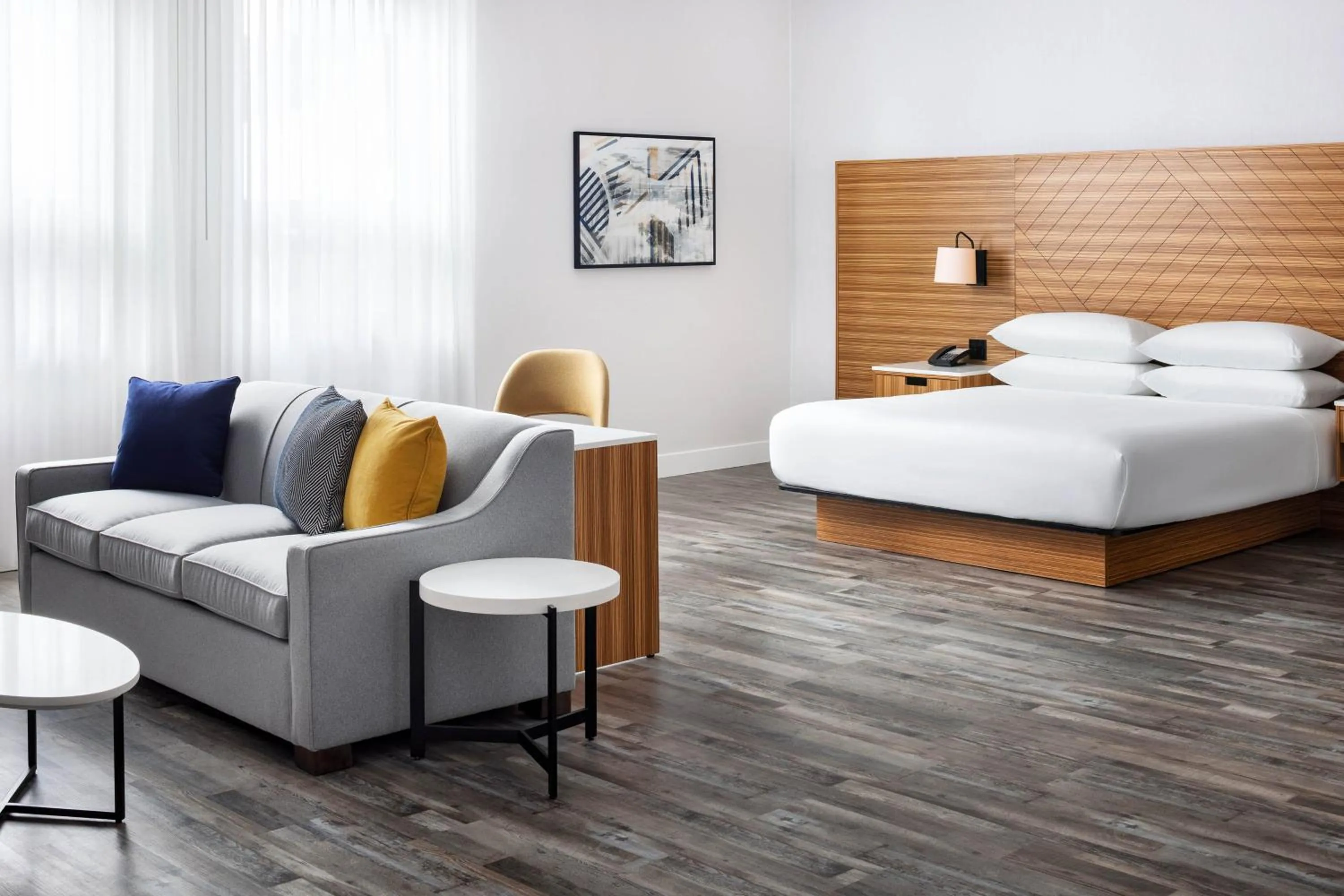 Photo of the whole room, Bed in Delta Hotels by Marriott Grande Prairie Airport