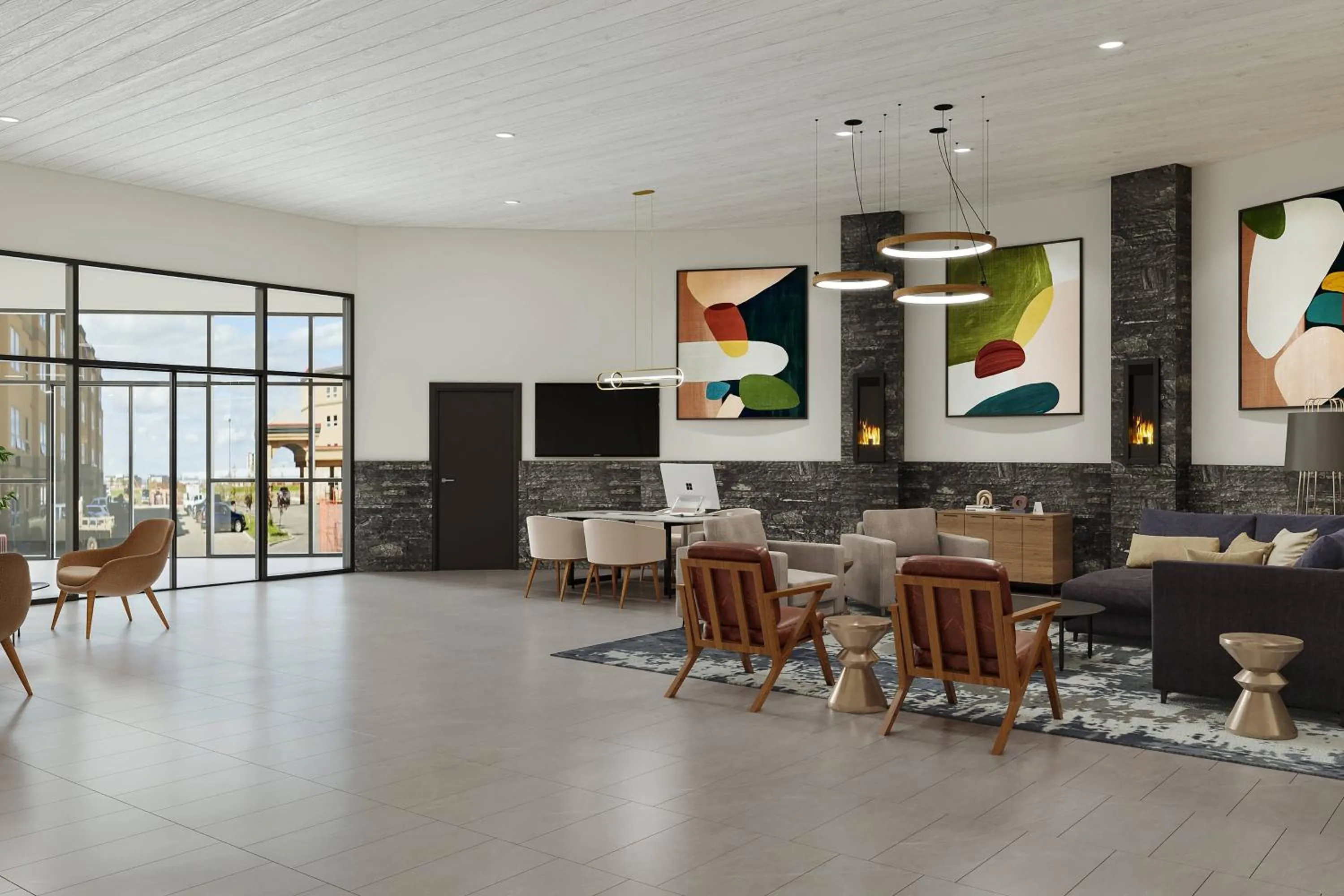 Lobby or reception in Delta Hotels by Marriott Grande Prairie Airport