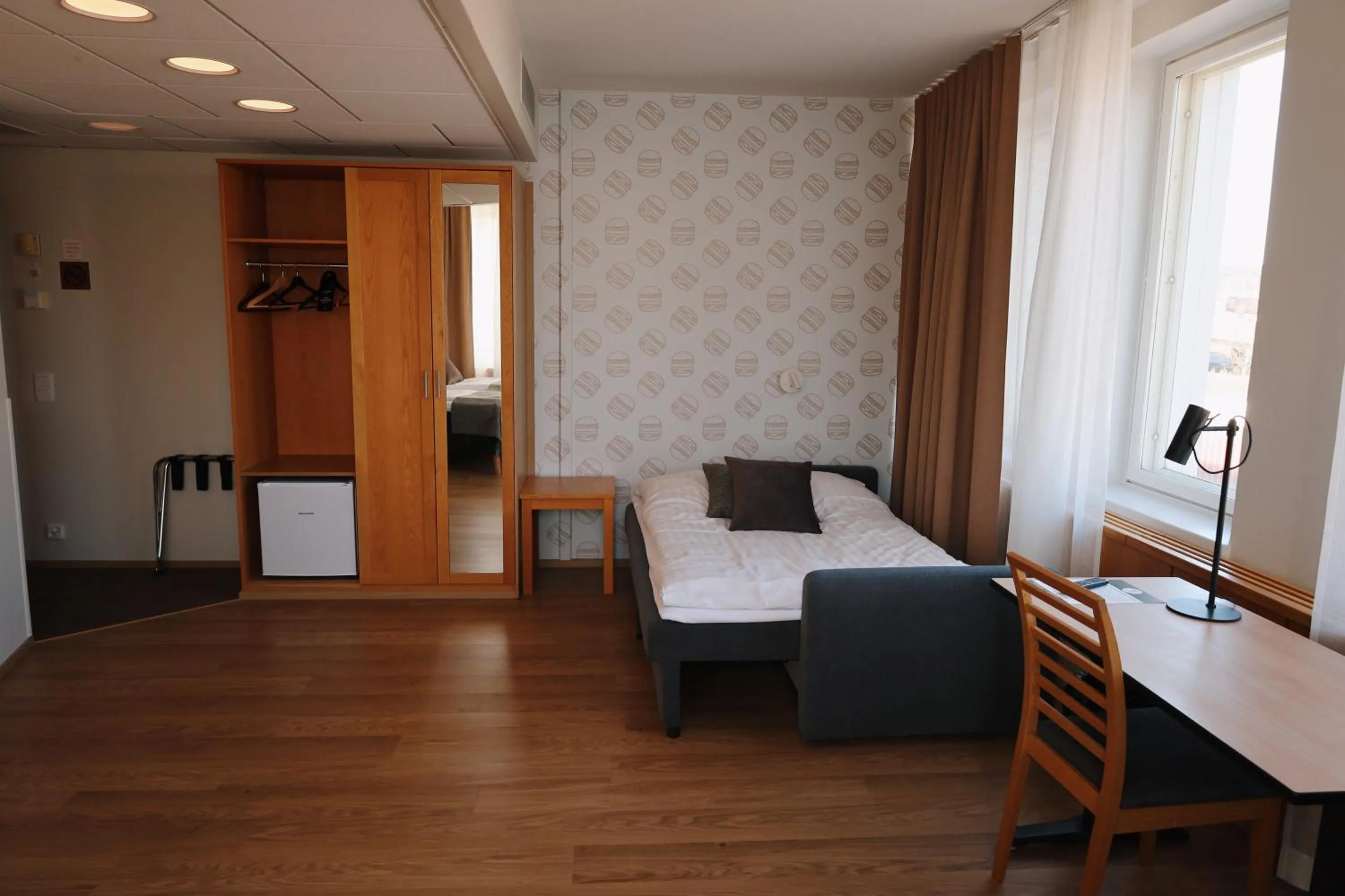 Bed in Hesehotelli Turku Linja-autoasema