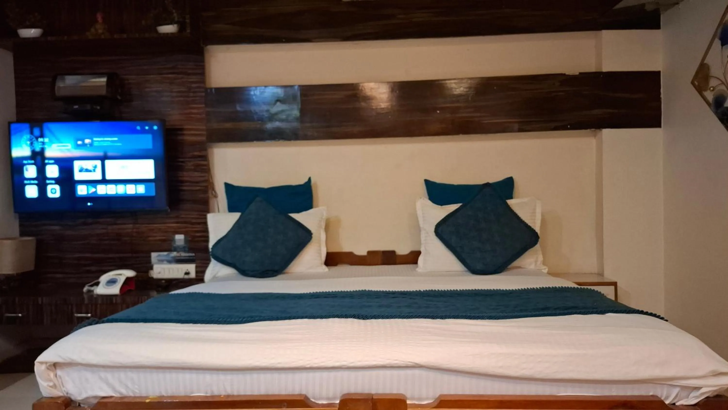 Bed in HOTEL KRISHNA