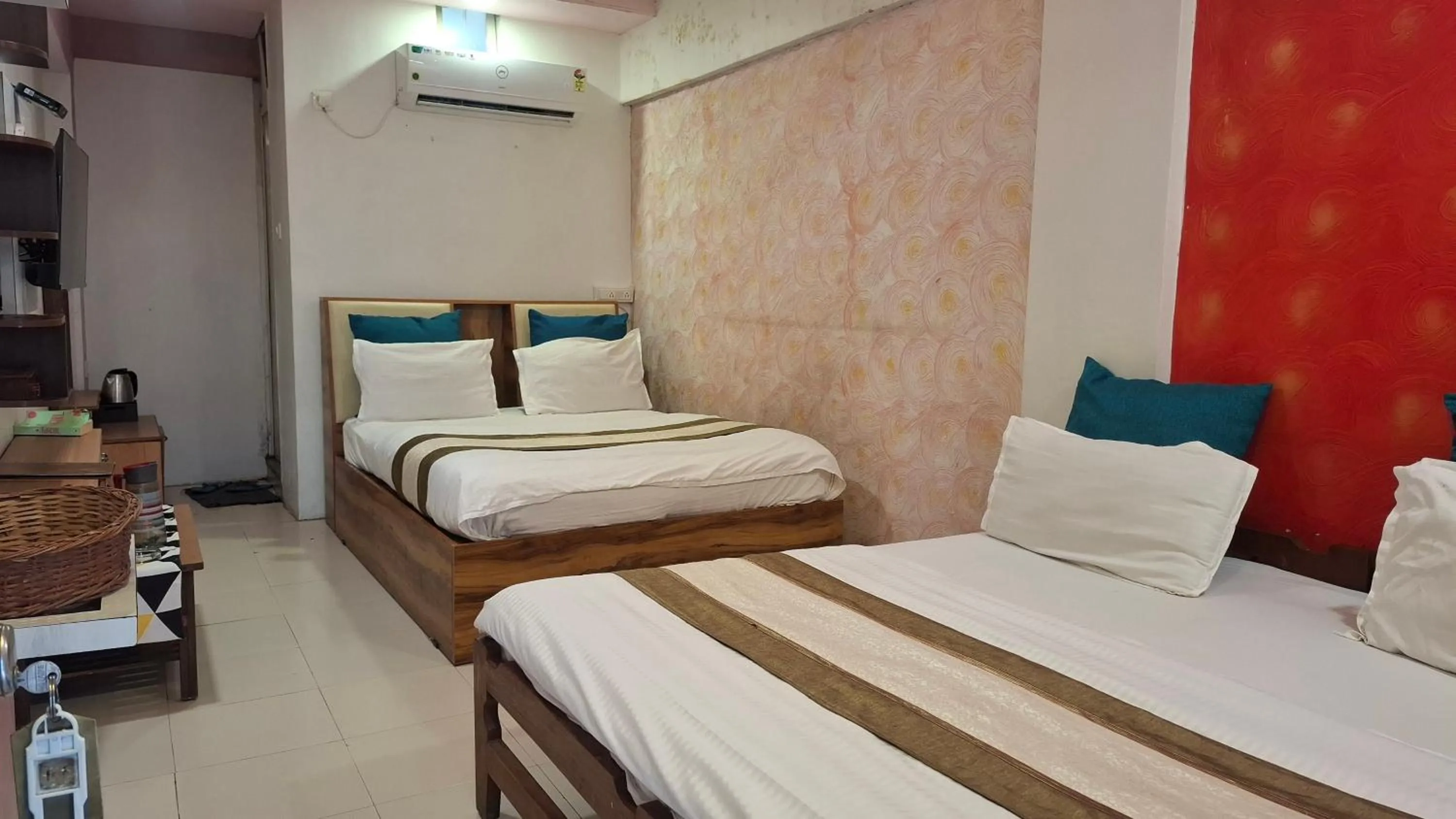 Bed in HOTEL KRISHNA