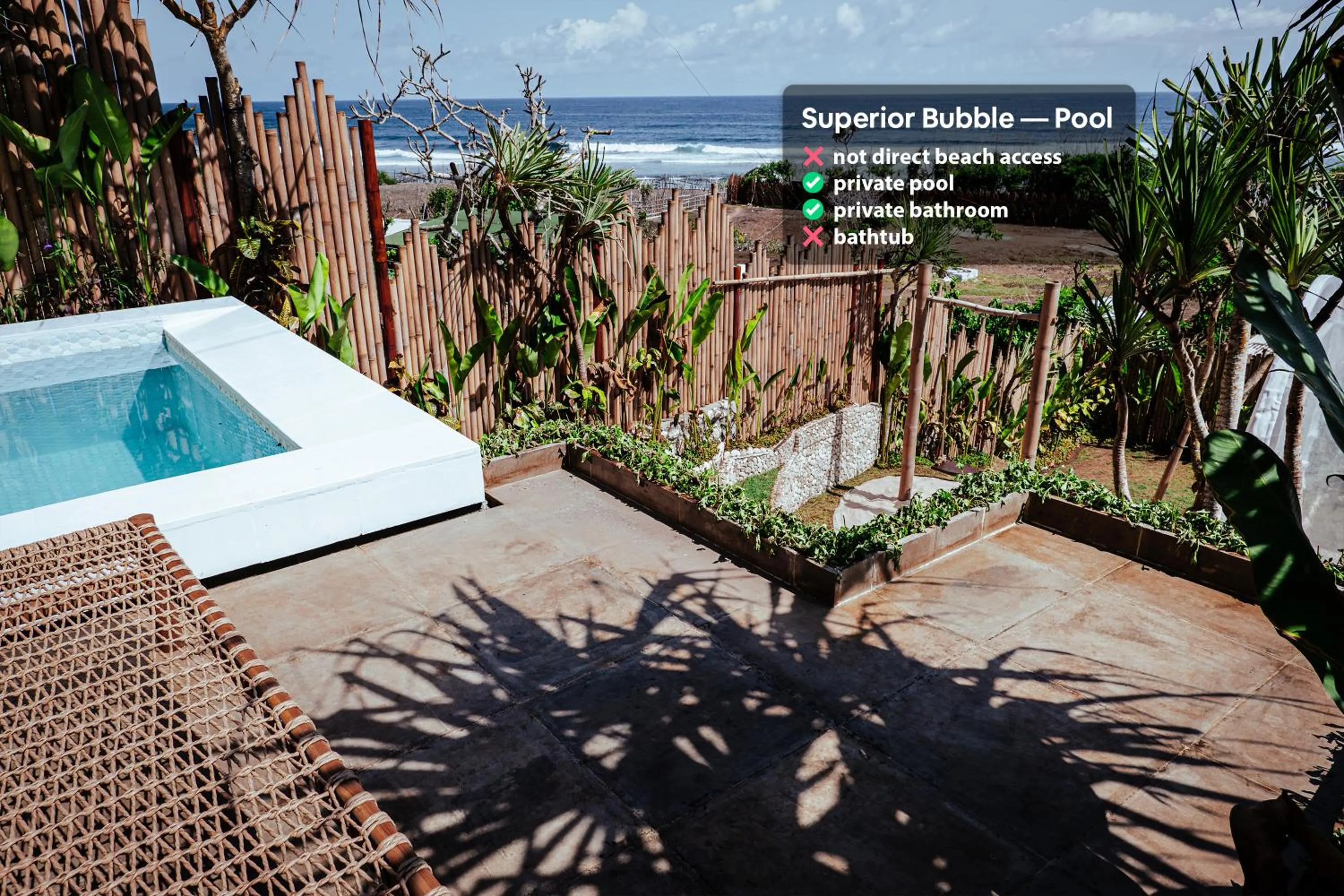 Garden in Bubble Hotel Nyang Nyang - Adults only