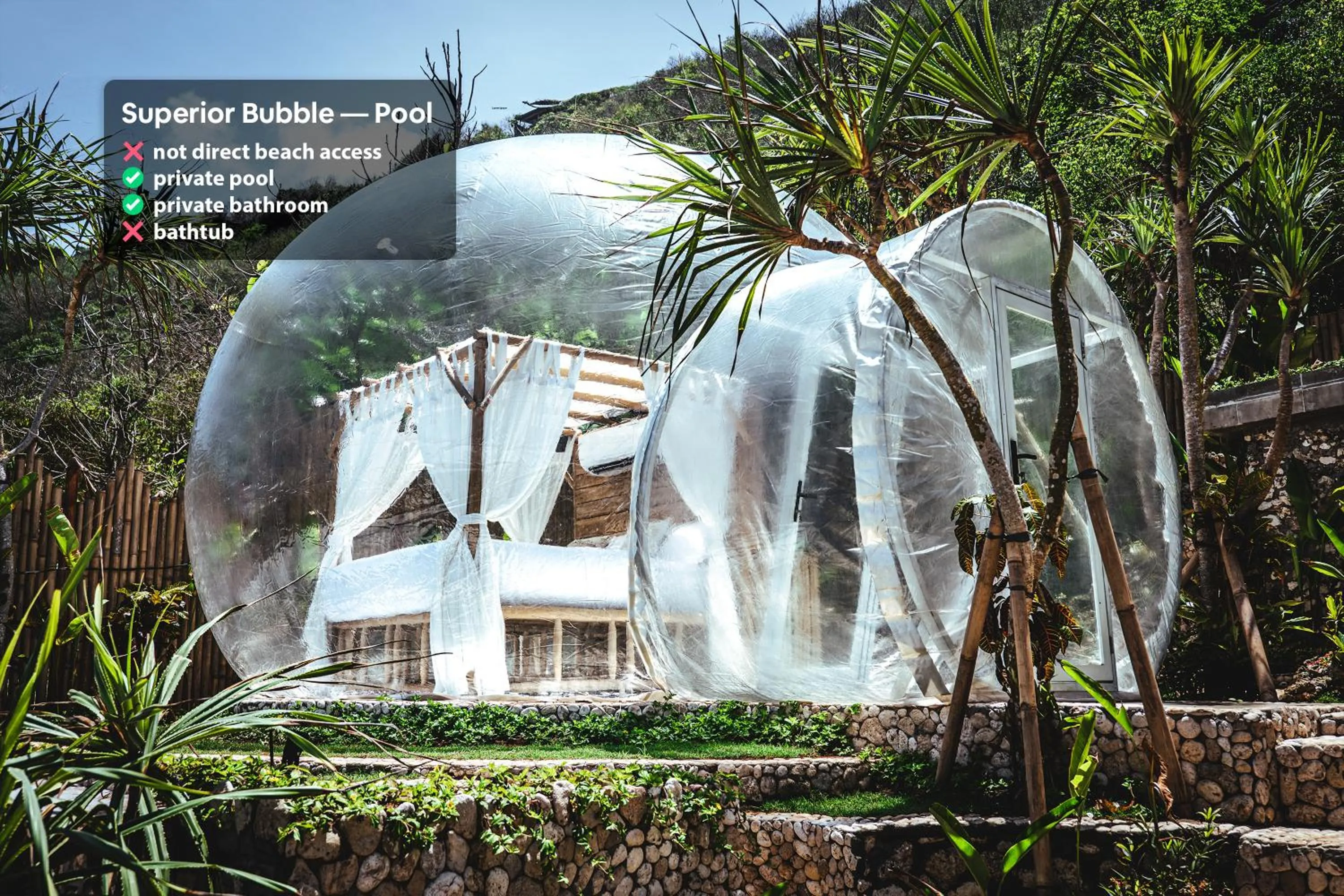 Property building in Bubble Hotel Nyang Nyang - Adults only