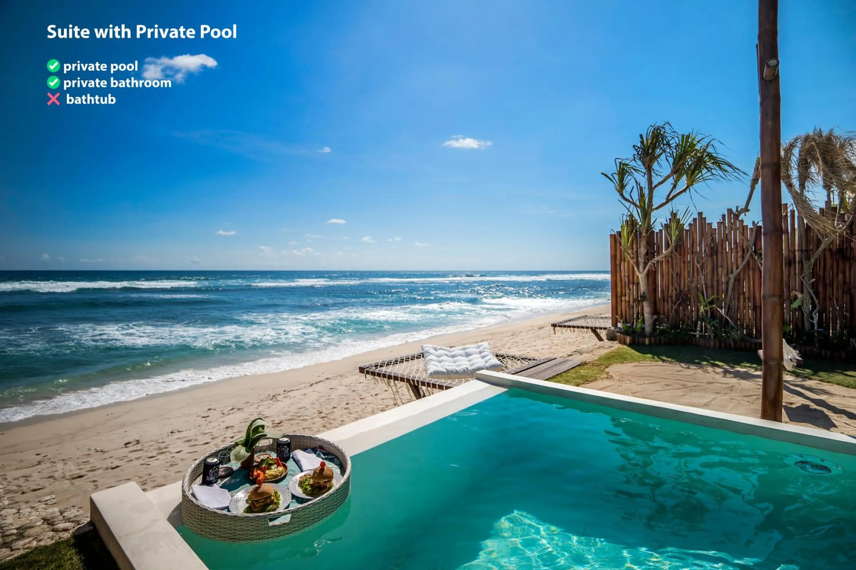 Beach in Bubble Hotel Nyang Nyang - Adults only