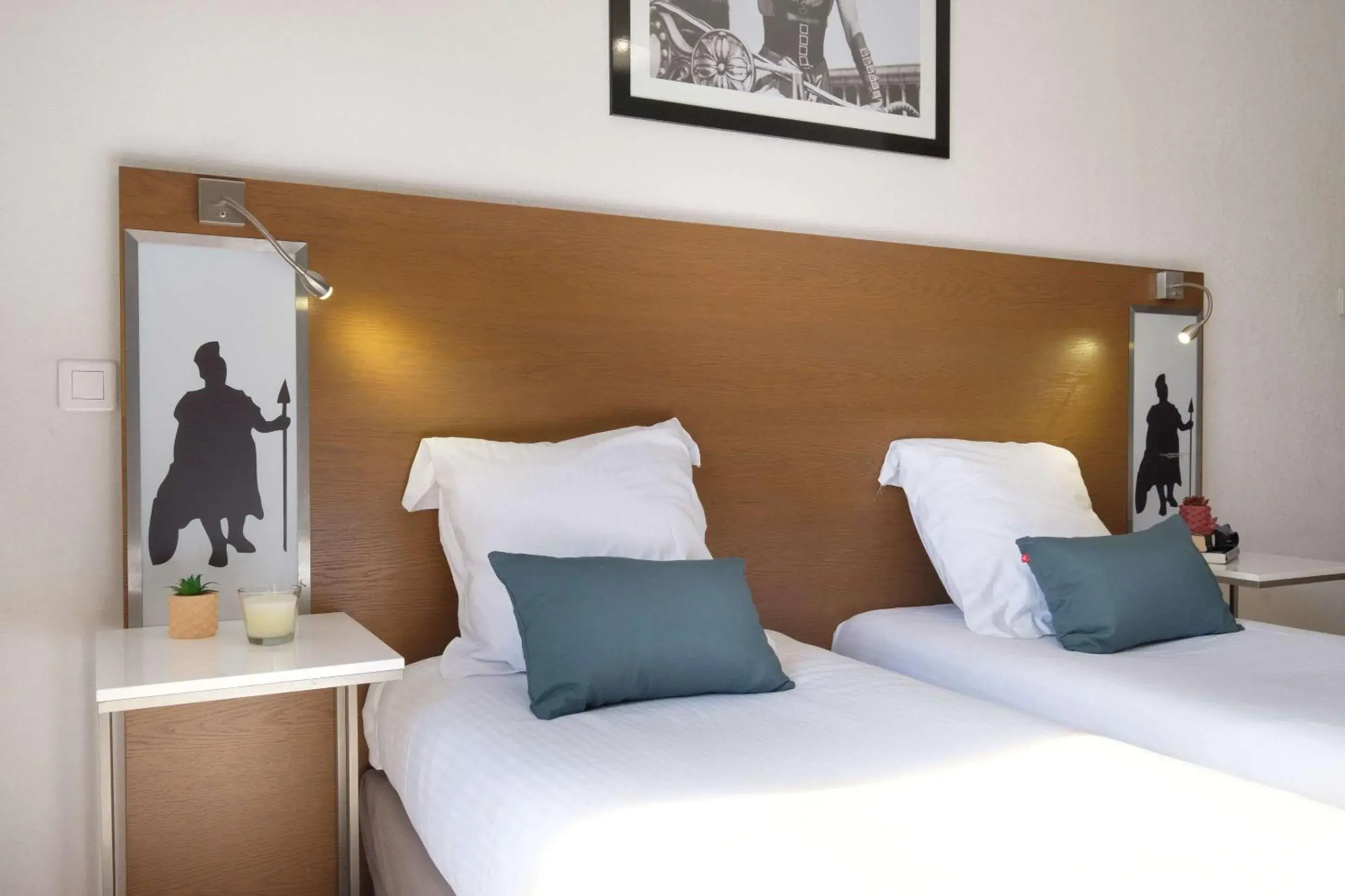Bedroom, Bed in Comfort Aparthotel Antibes Le Maestria Bedroom, Bed in Comfort Aparthotel Antibes Le Maestria