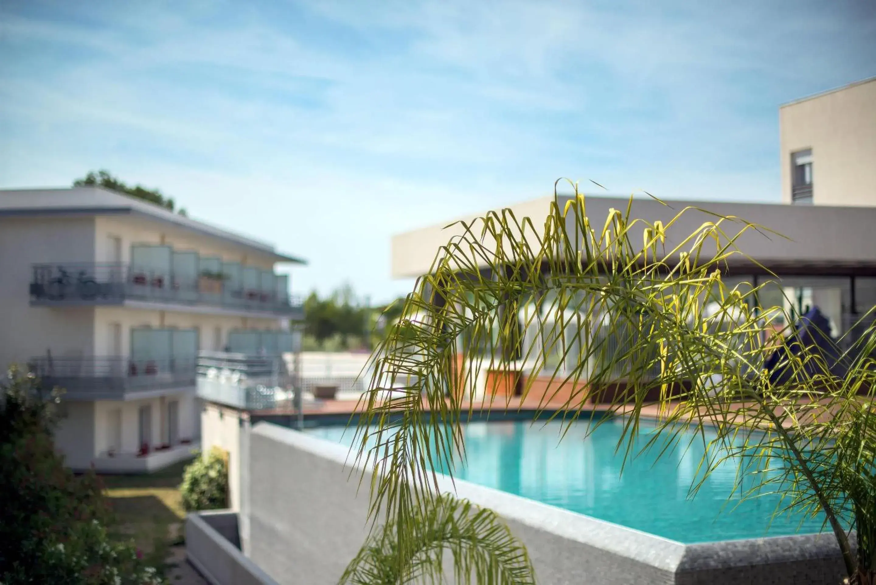 Swimming pool in Comfort Aparthotel Antibes Le Maestria Swimming pool in Comfort Aparthotel Antibes Le Maestria