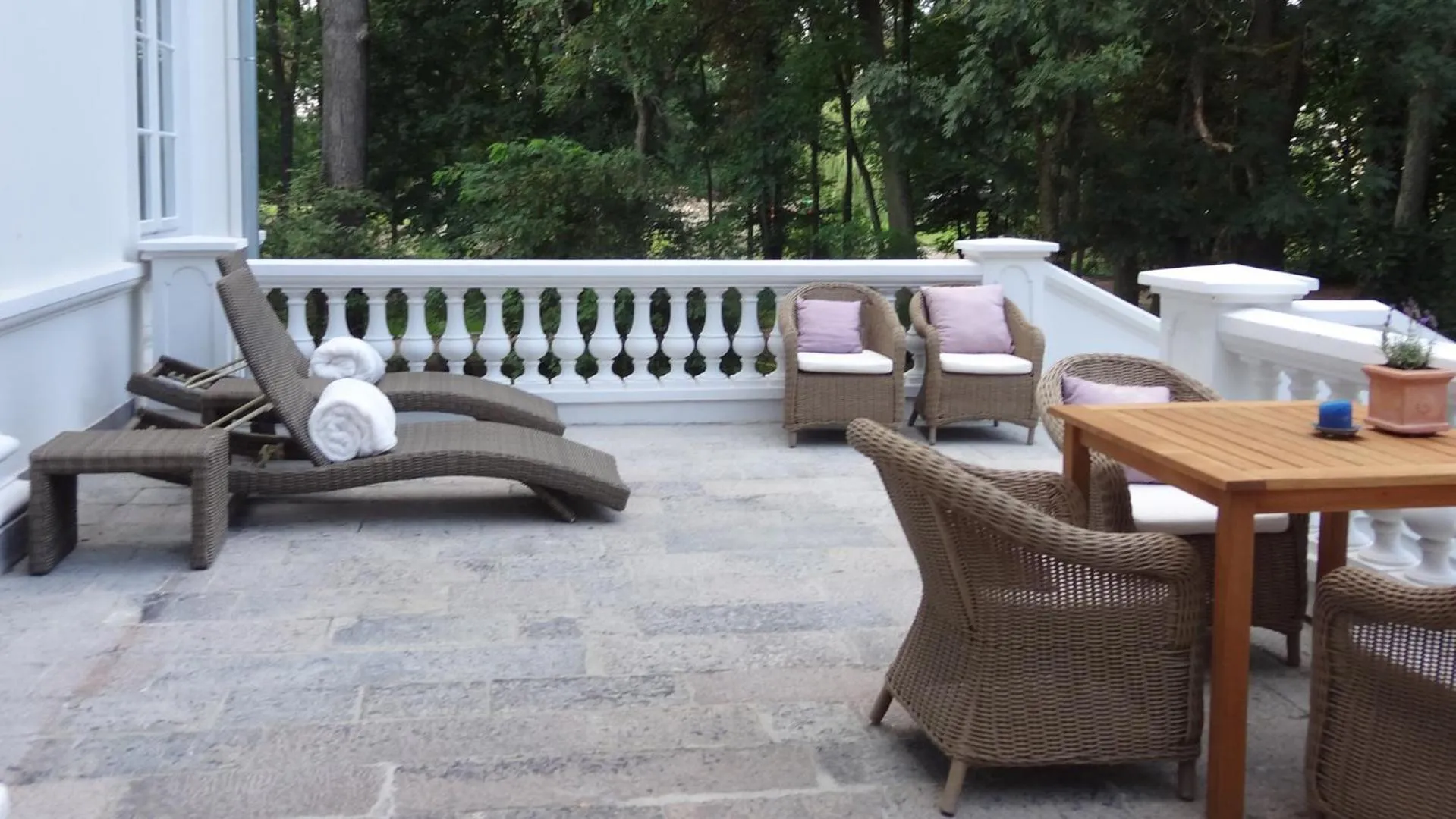 Balcony/Terrace in Pałac Cieleśnica